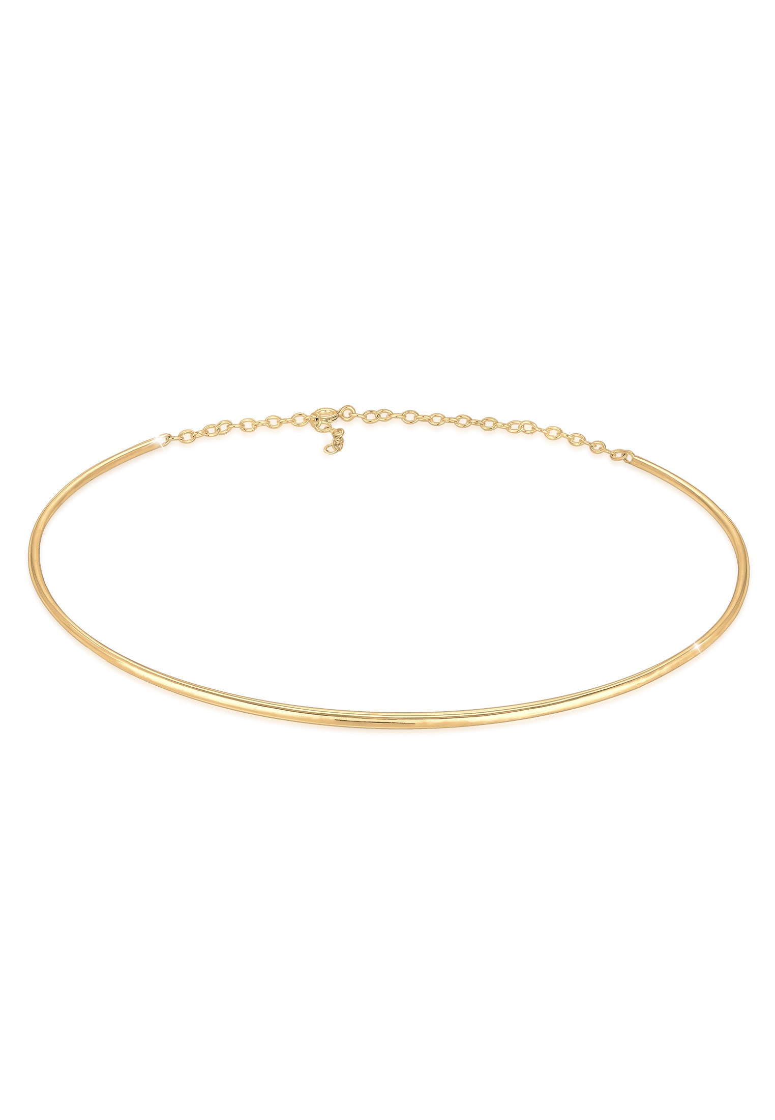 Kette ohne Anhänger »Choker Cuff Basic Blogger 925er Silber«