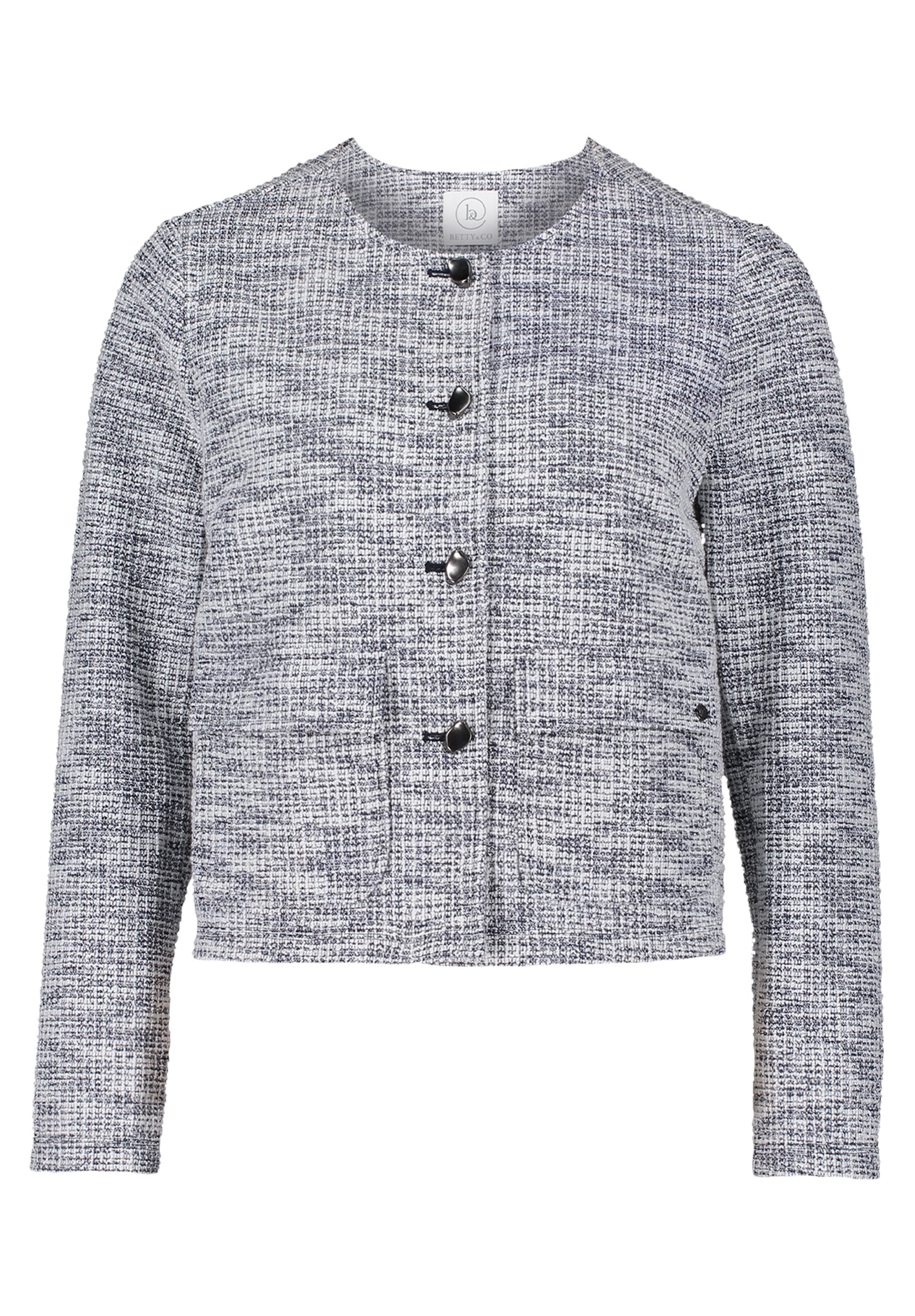 Betty&Co Jackenblazer "Betty & Co Jerseyjacke langarm" günstig online kaufen