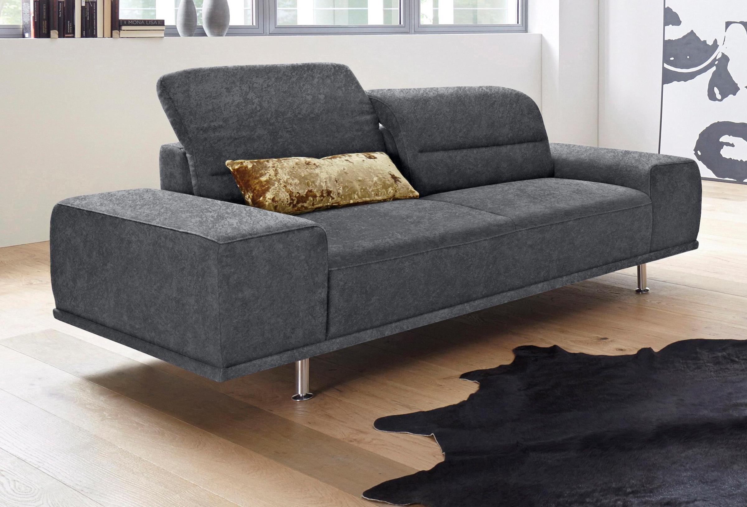 sit&more 3-Sitzer »Mariola« mit Federkern, inklusive Sitztiefenverstellung