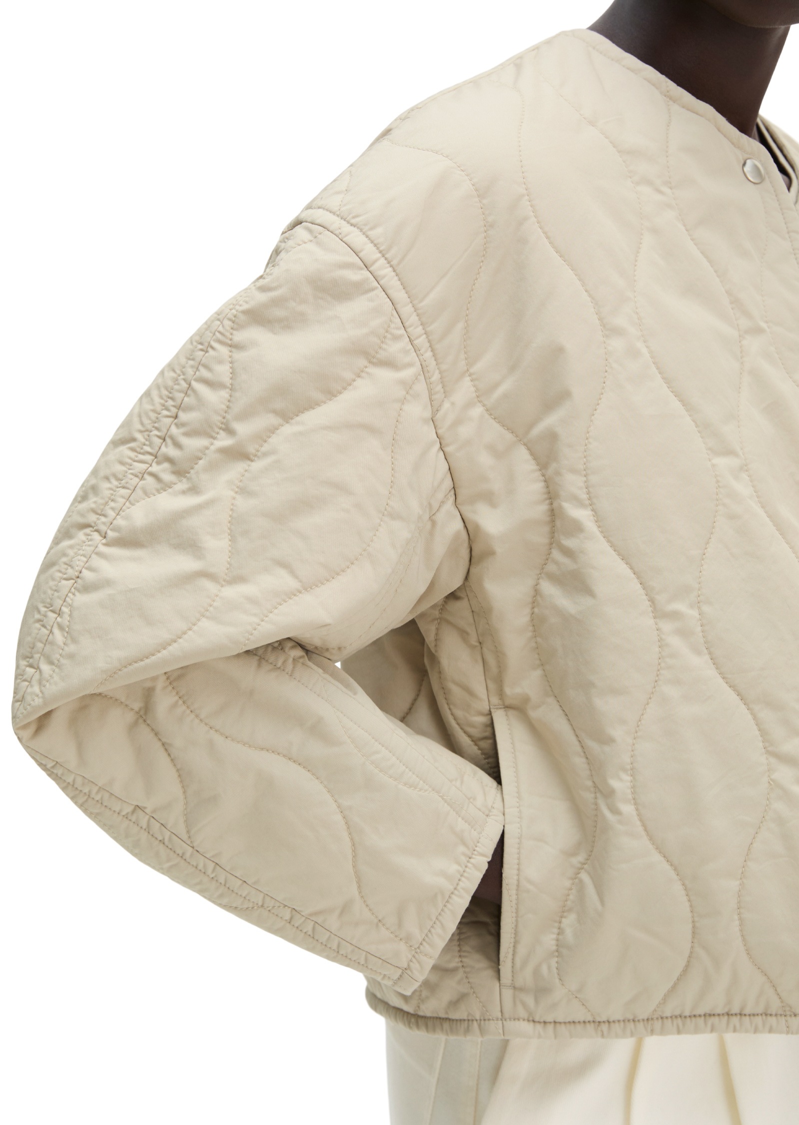 Marc O'Polo Outdoorjacke »aus wasserabweisendem Twill«