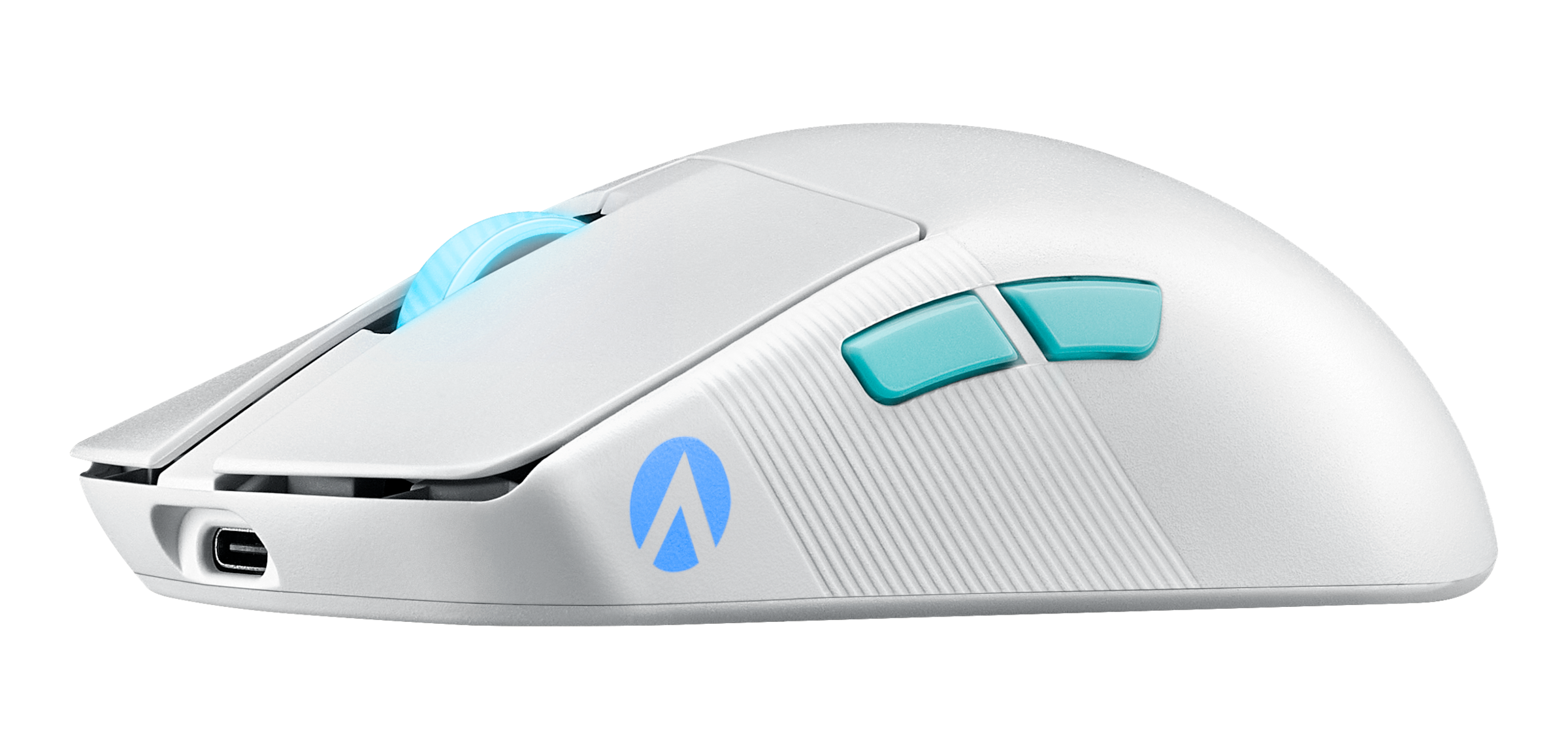 Asus Gaming-Maus »ROG Harpe ACE Aim Lab Edition WHITE«, RF kabellos + Bluetooth-USB