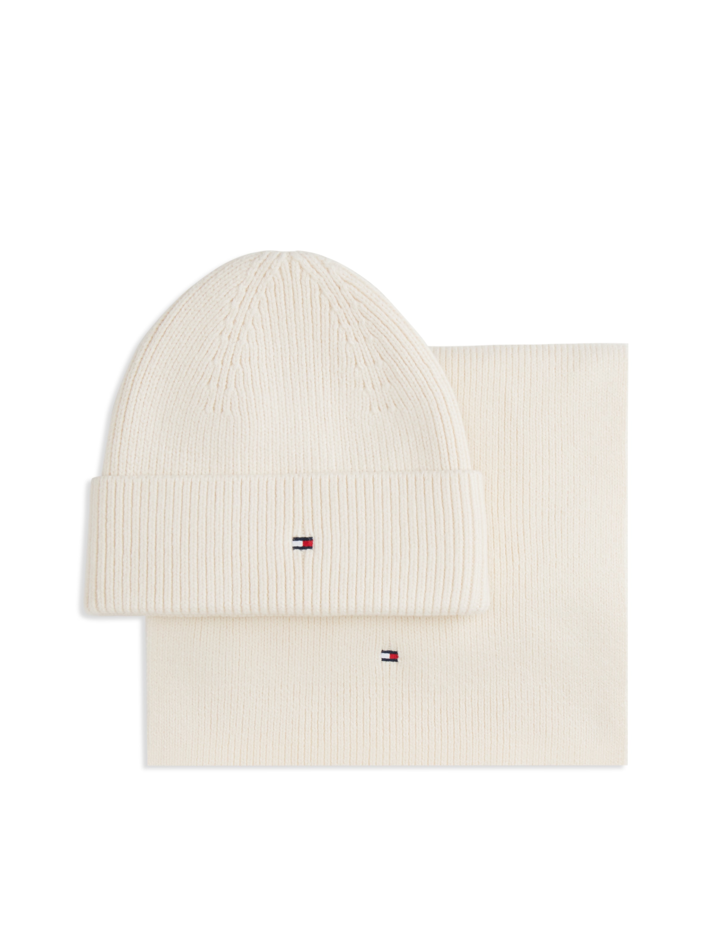 Tommy Hilfiger Beanie »TH FLAG« 2 Stk. in Geschenkbox