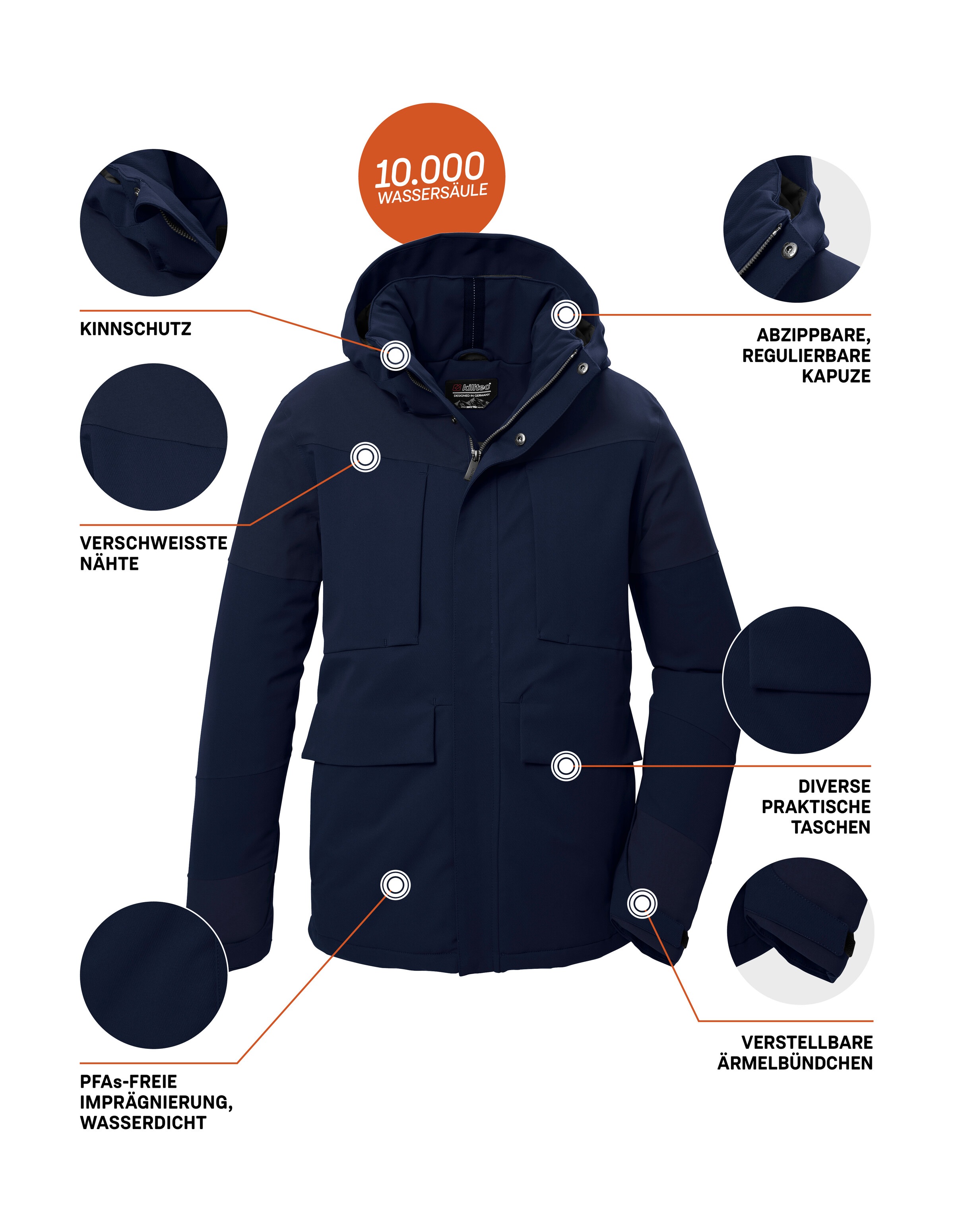 Killtec Funktionsjacke »KOW 81 MN JCKT«