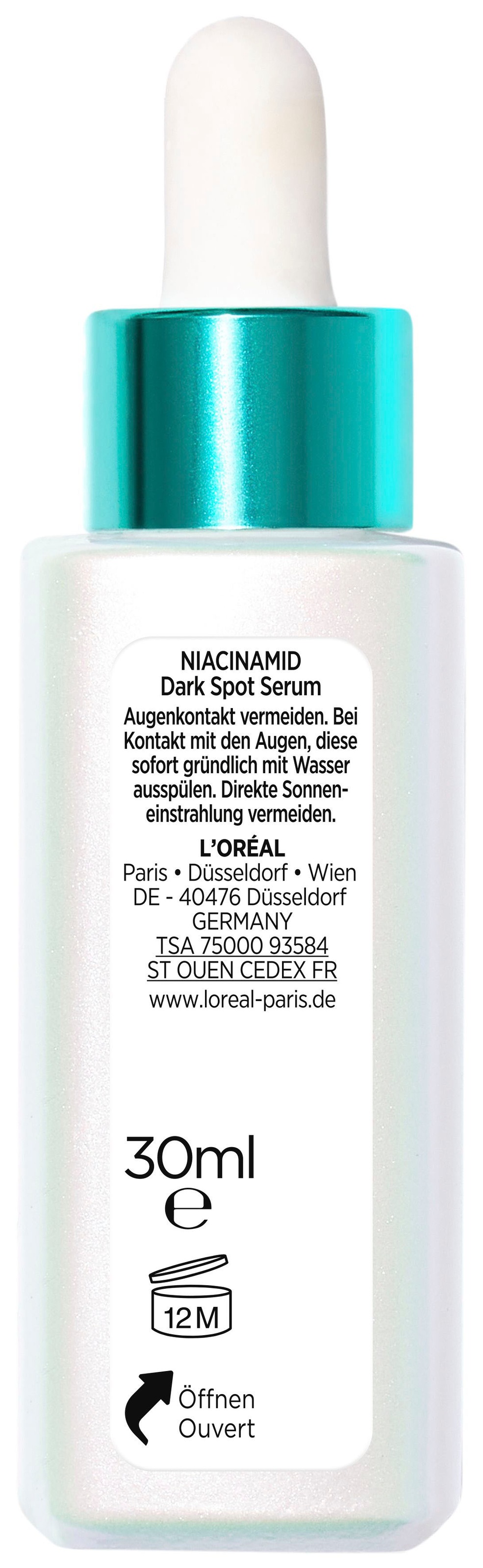 L'ORÉAL PARIS Gesichtsserum »Bright Reveal Dark Spot Niaci Serum«, mit Niacinamid