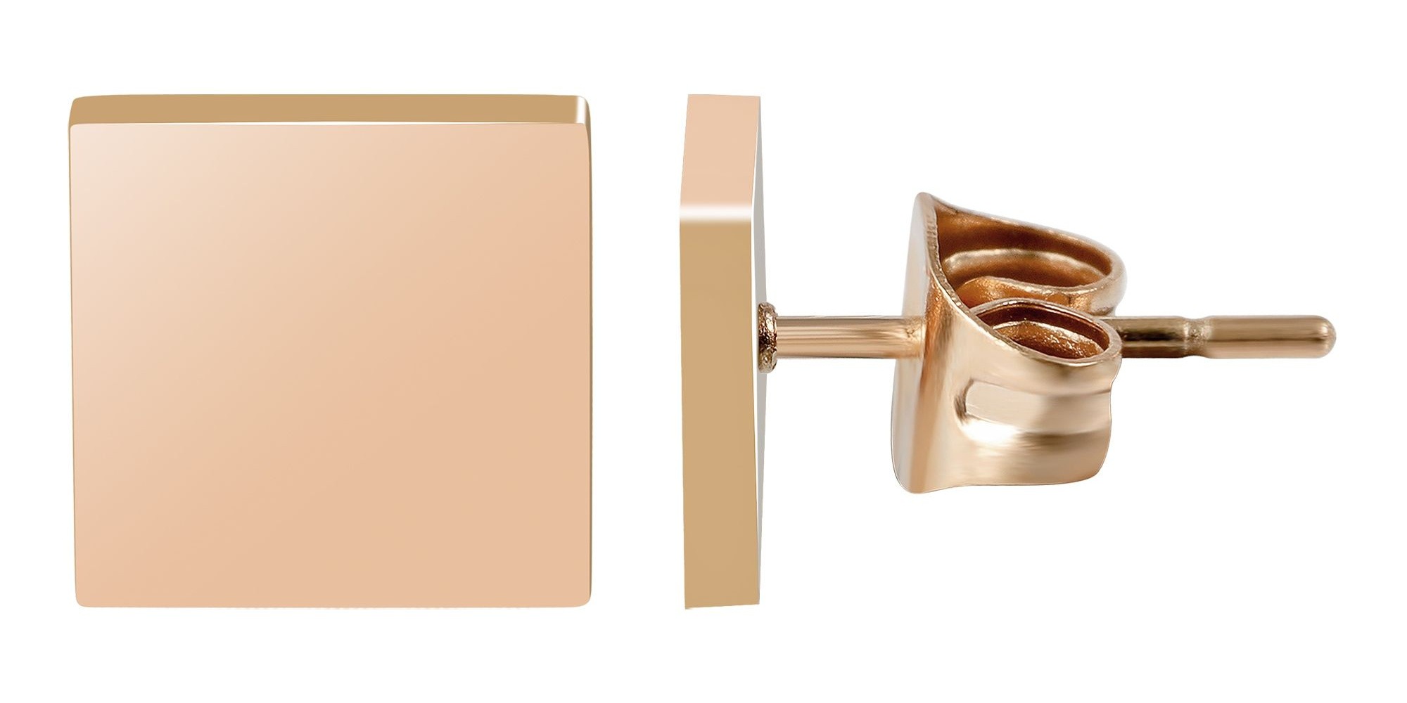 Adelia´s Paar Ohrhänger »Unisex Ohrringe – Ohrstecker aus Edelstahl« Zum Verschenken – ideal zum Muttertag