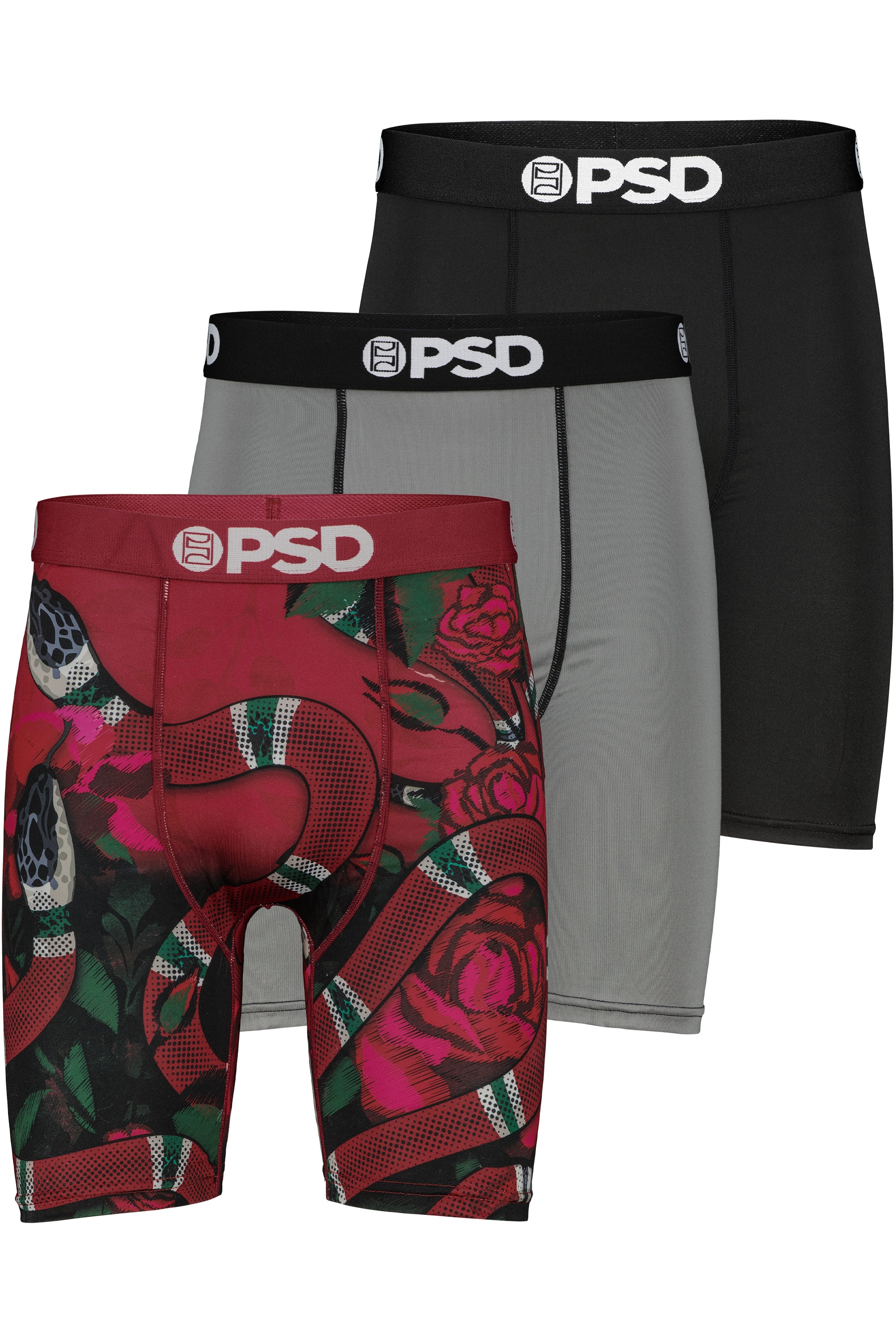 PSD Boxershorts "3 PACK - KINGSNAKE Herren"