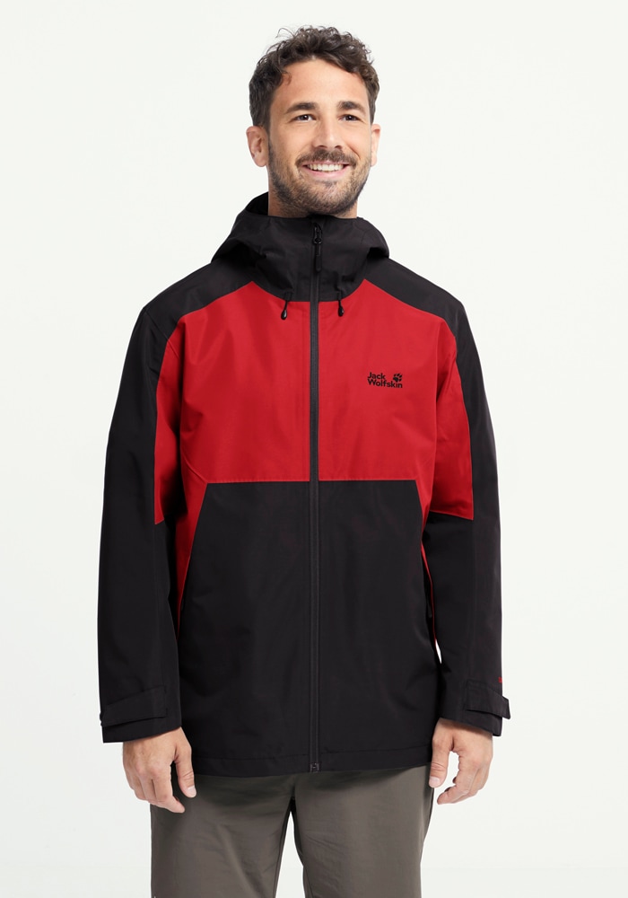 Jack Wolfskin Funktionsjacke »WILDBOUND 2L JKT M« Wasserdicht, atmungsaktiv, Übergangsjacke