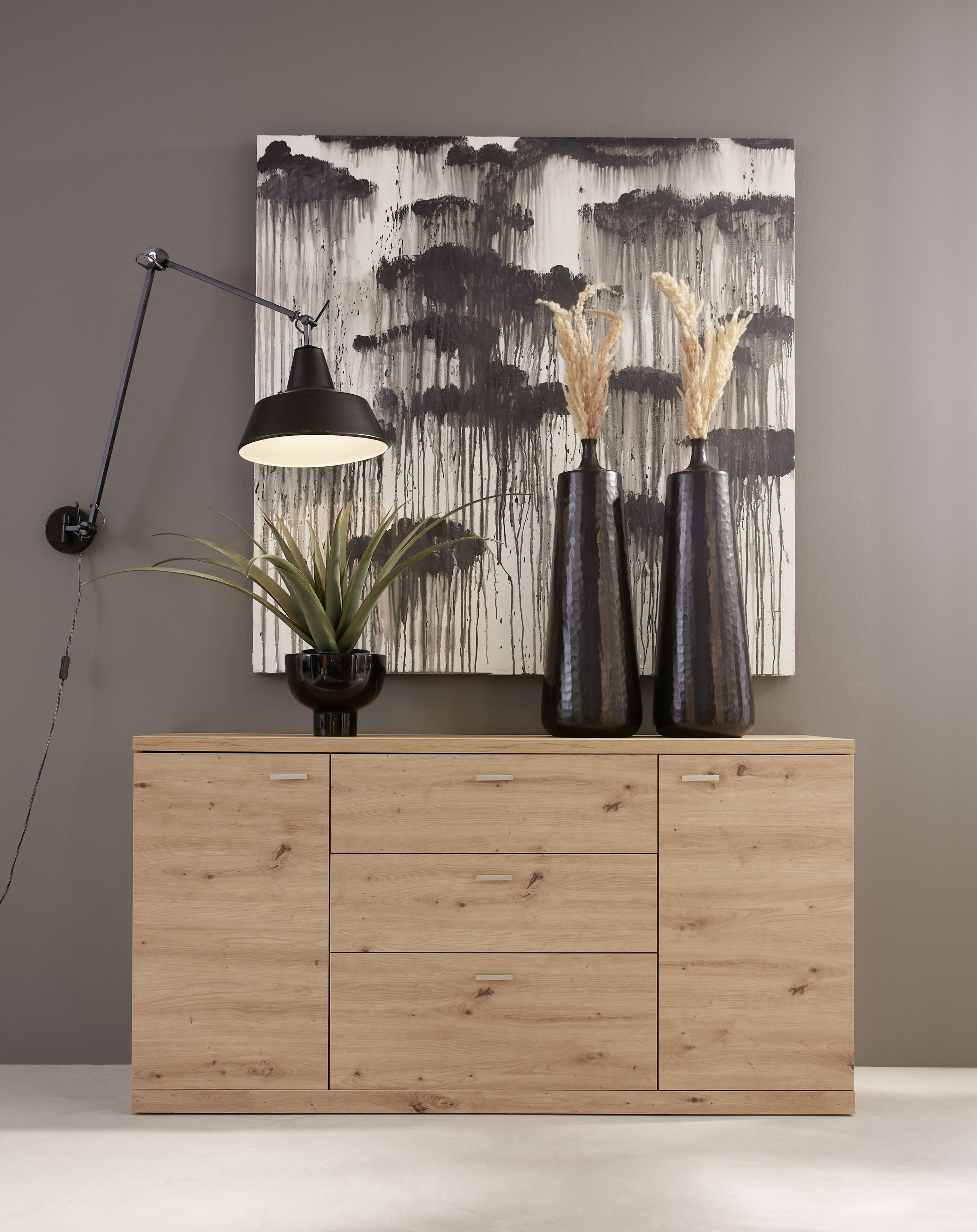 trendteam Sideboard Echo, Einlegeböden variabel einsetzbar