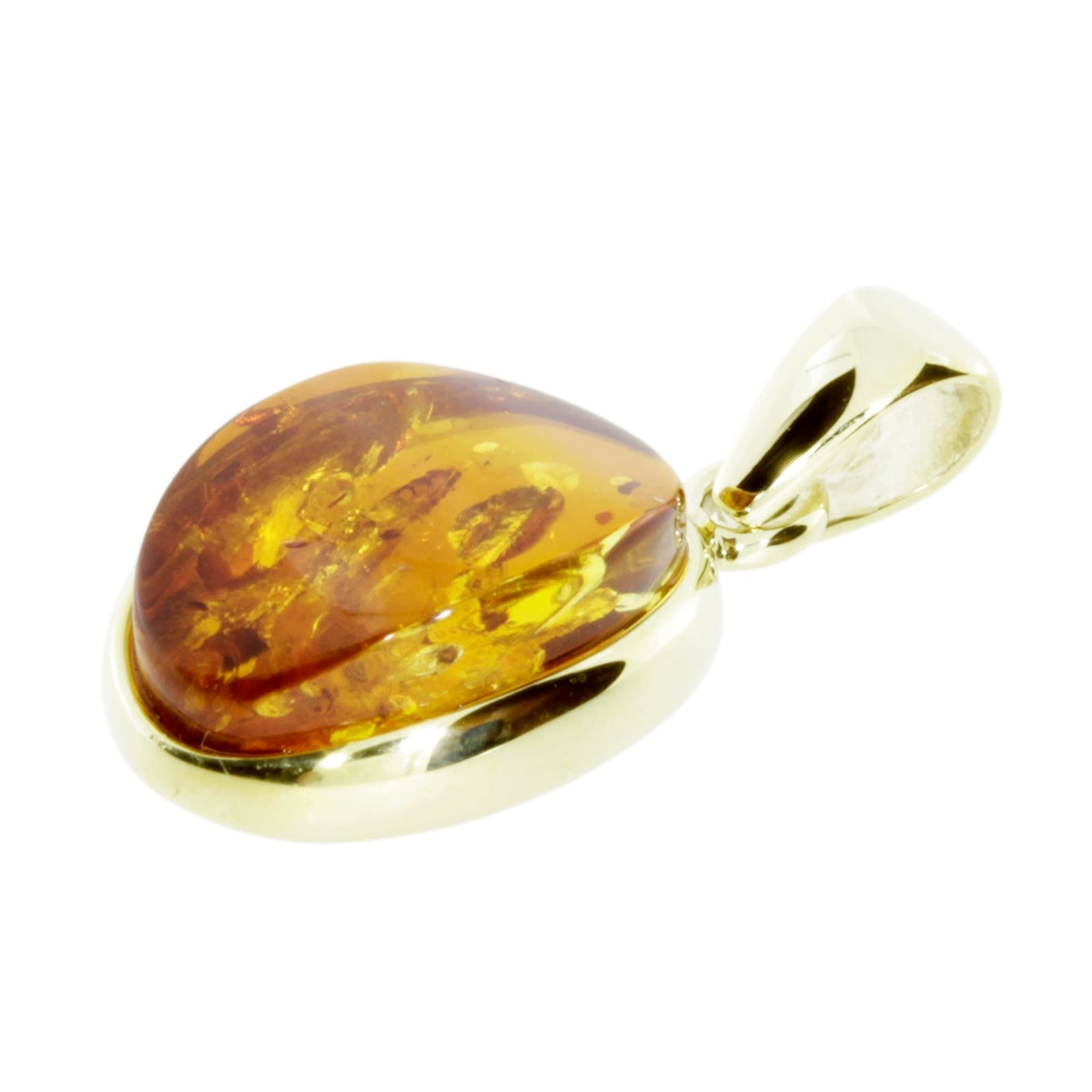 OSTSEE-SCHMUCK Kettenanhänger »Ostsee-Schmuck Anhänger Classic 13x10 mm«, (1 tlg.)