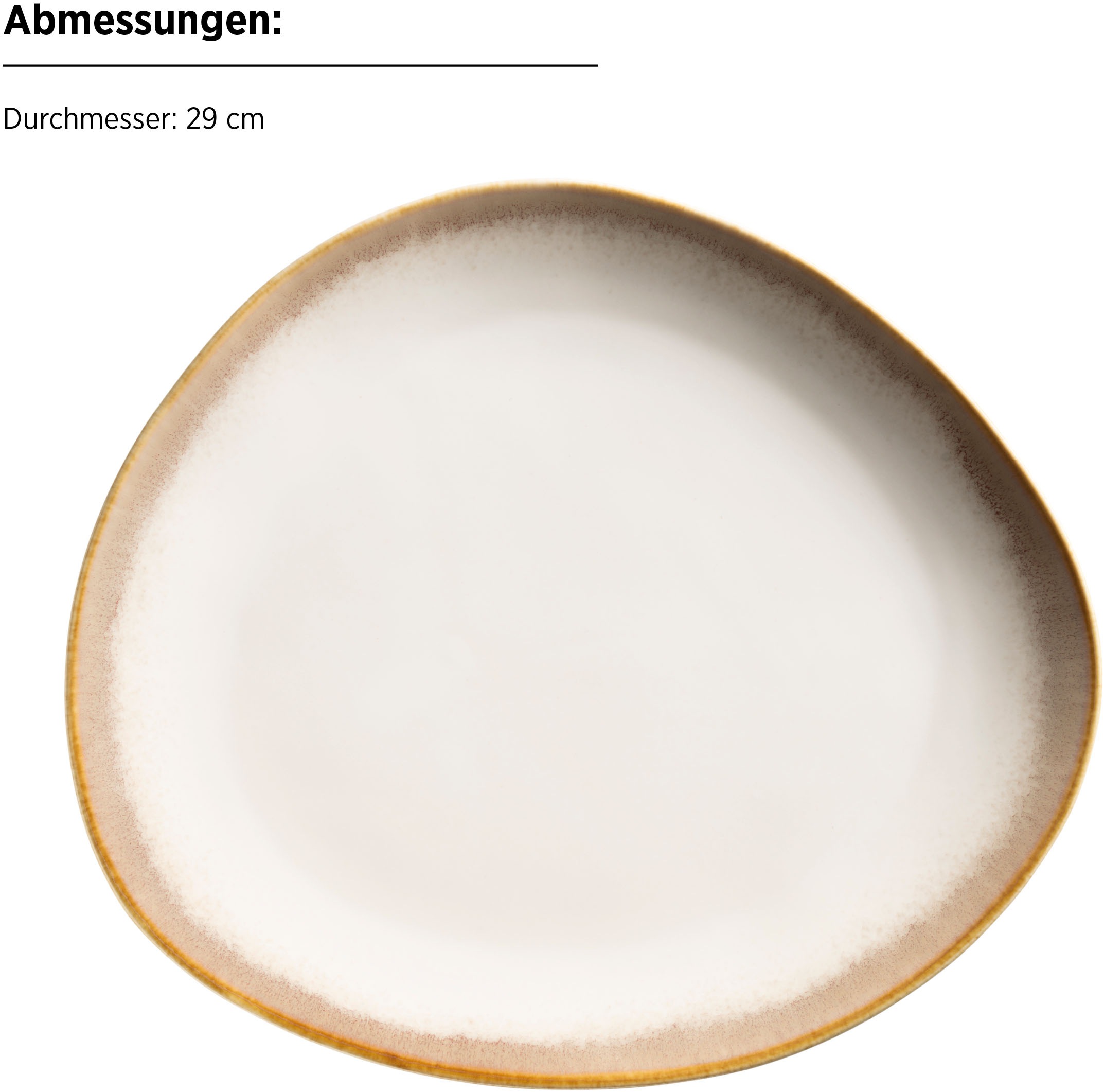 MÄSER Kombiservice »LA SINFONIA, Kombiservice, Steinzeut«, (Set, 16 tlg.), Geschirr-Set, Service