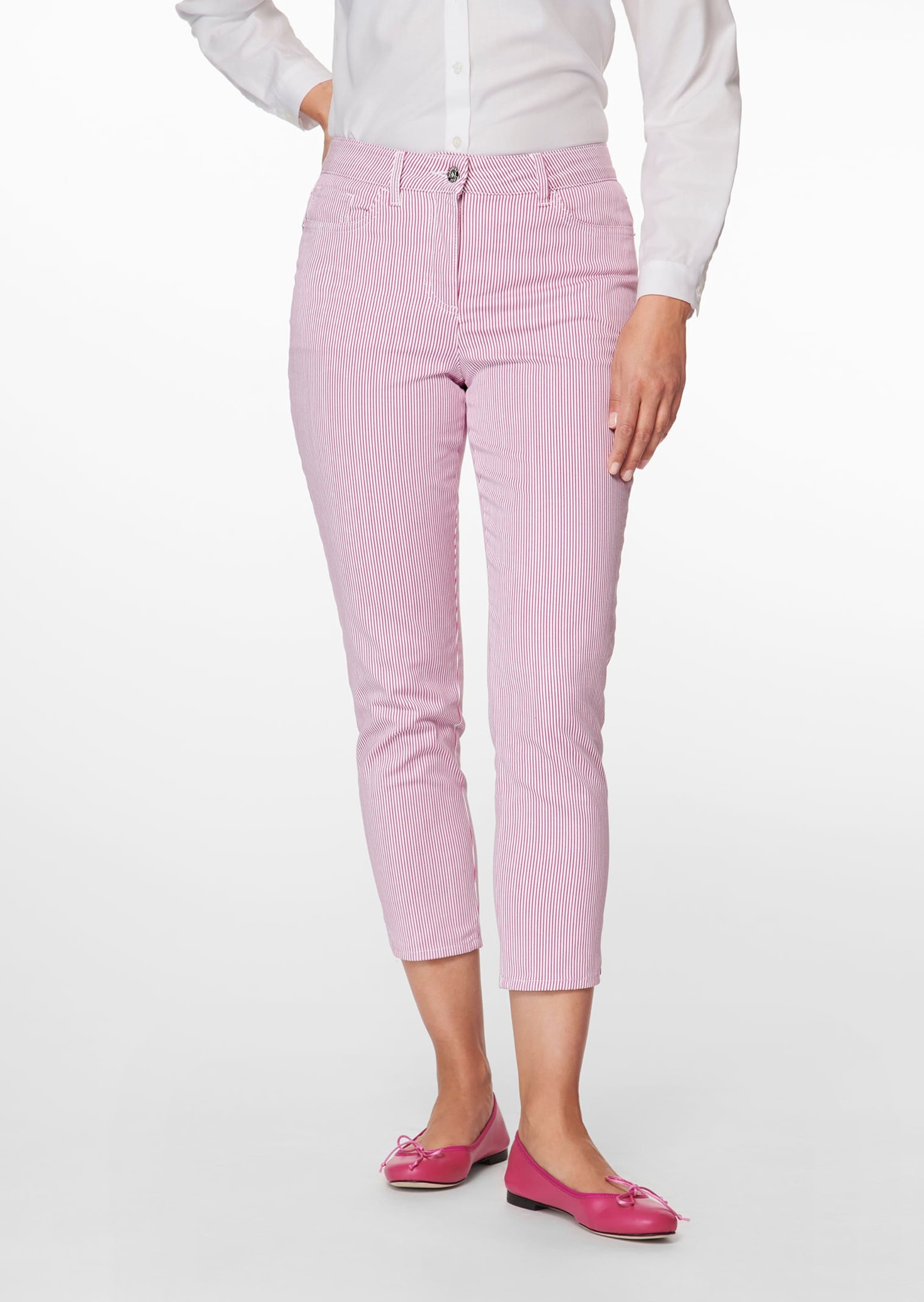 Thumbnail - MADELEINE Regular-fit-Jeans "Jeans Fein gestreifte Jeans"