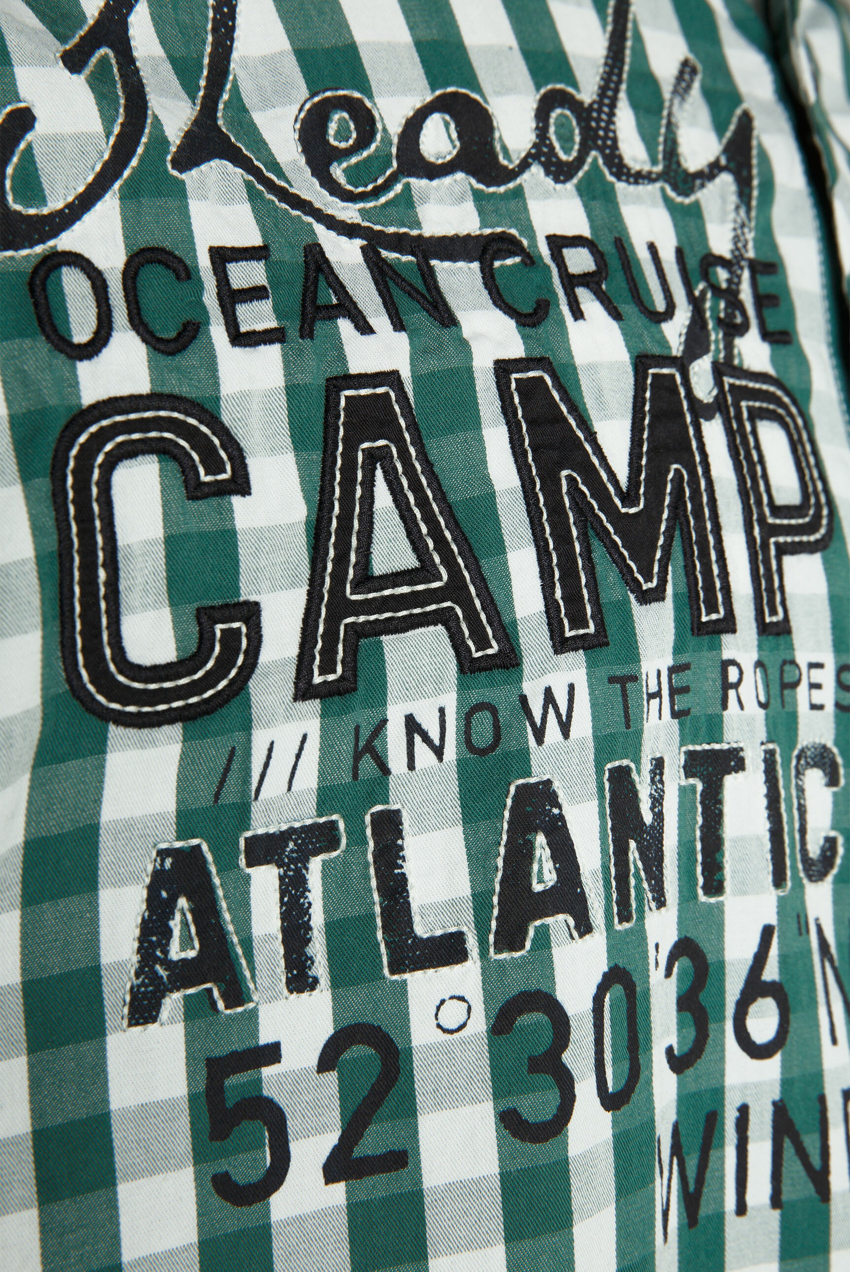 CAMP DAVID Kurzarmhemd, mit Print
