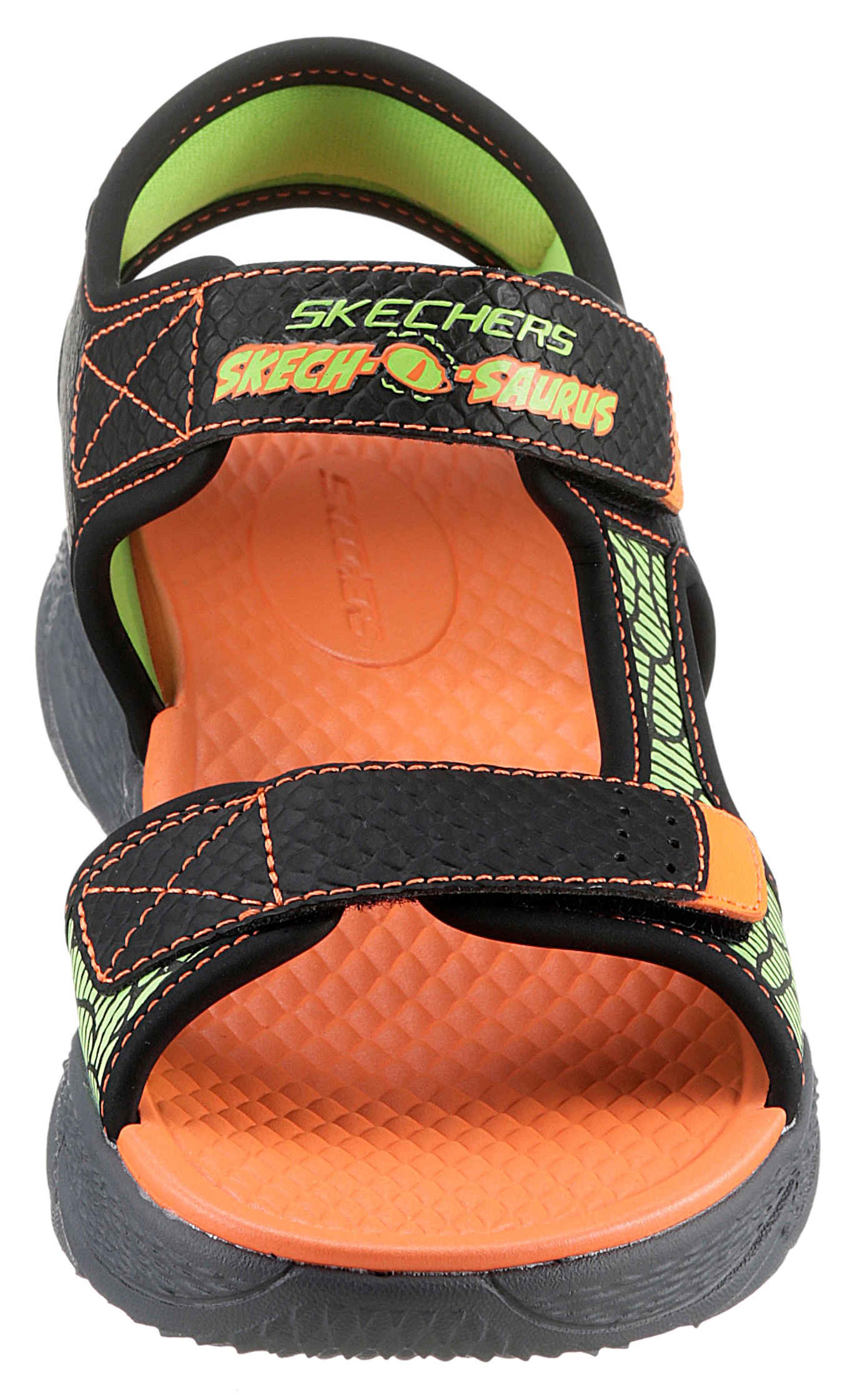 Skechers Kids Sandale »CREATURE-SPLASH«, Sommerschuh, Klettschuh, Sandalette, mit Blinkfunktion