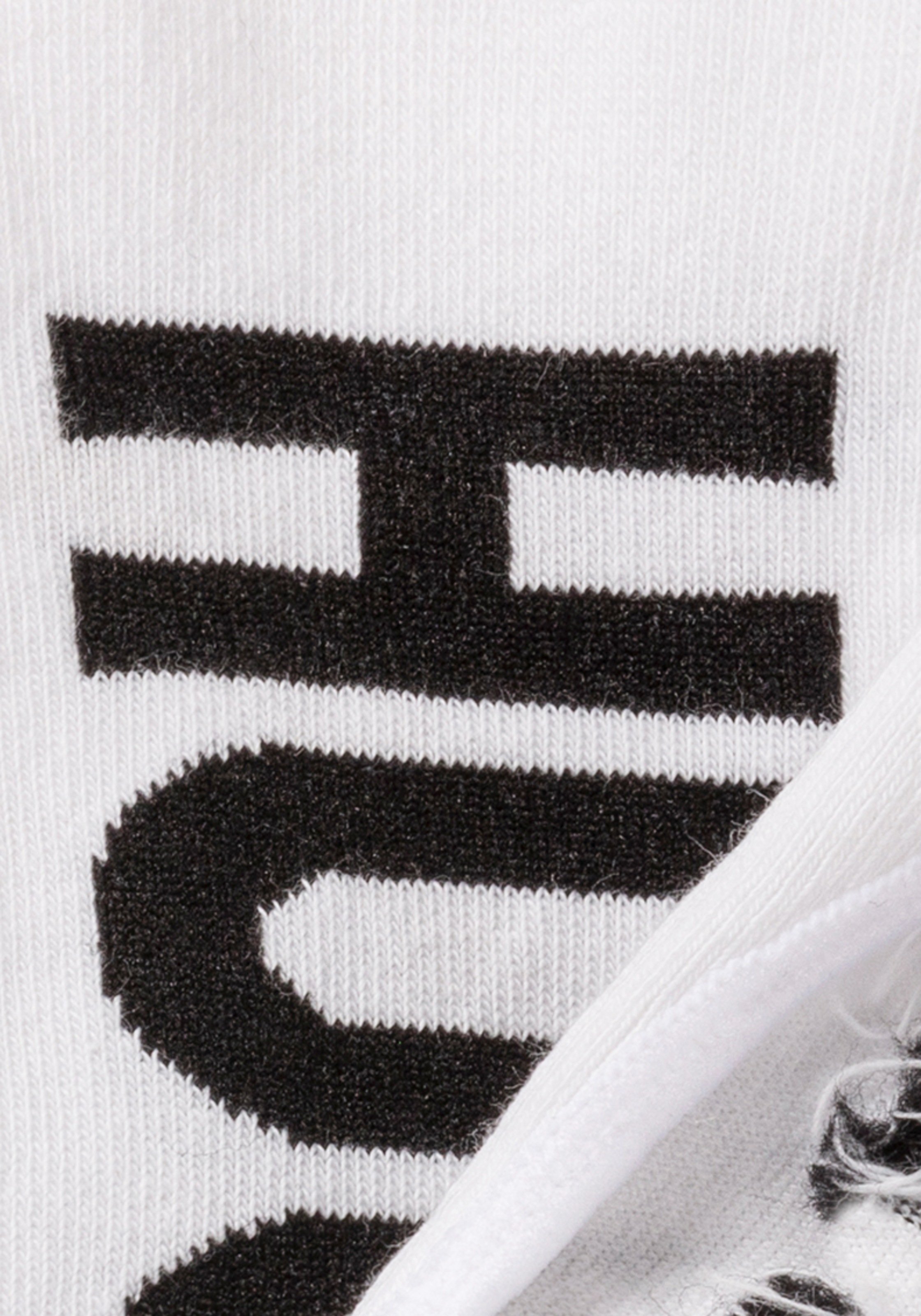 Thumbnail - HUGO Underwear Sneakersocken "2P INVISIBLE W" Packung, 2er, 2 Stk. tlg. mit HUGO Logoschriftzug unter der Sohle