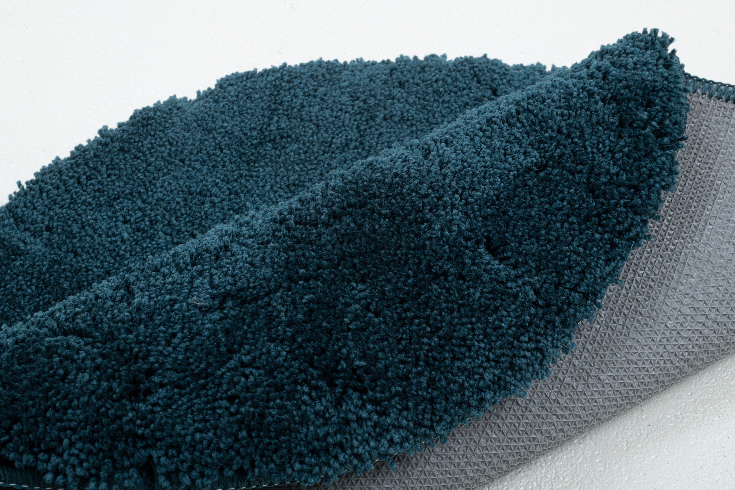 TOM TAILOR HOME Badematte »Cozy Bath UNI«, rutschhemmend beschichtet, fußbodenheizungsgeeignet, Badteppich, Uni Farben, rechteckig, rund und oval erhältlich