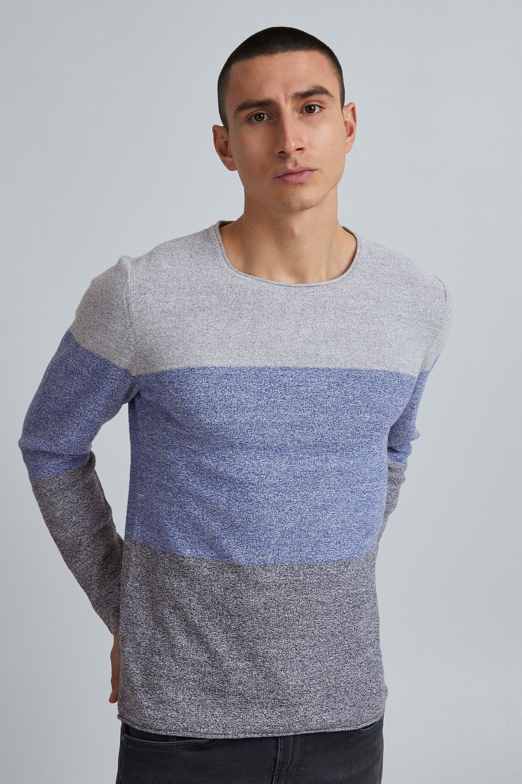 Blend Rundhalspullover »Strickrundhalspullov BHHans«