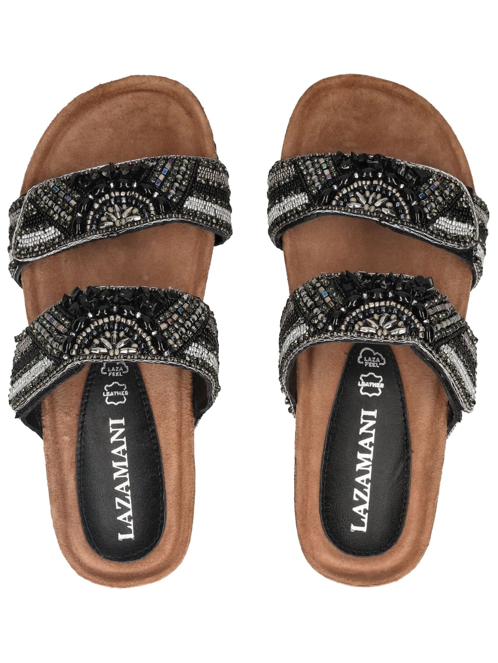 Lazamani Pantolette »Lazamani Pantoletten Leder«