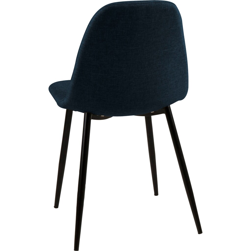 ACTONA GROUP Stuhl »Willy«, (Set), 4 St., Webstoff, aus schönem Webstoff, in unterschiedlichen Farbvarianten