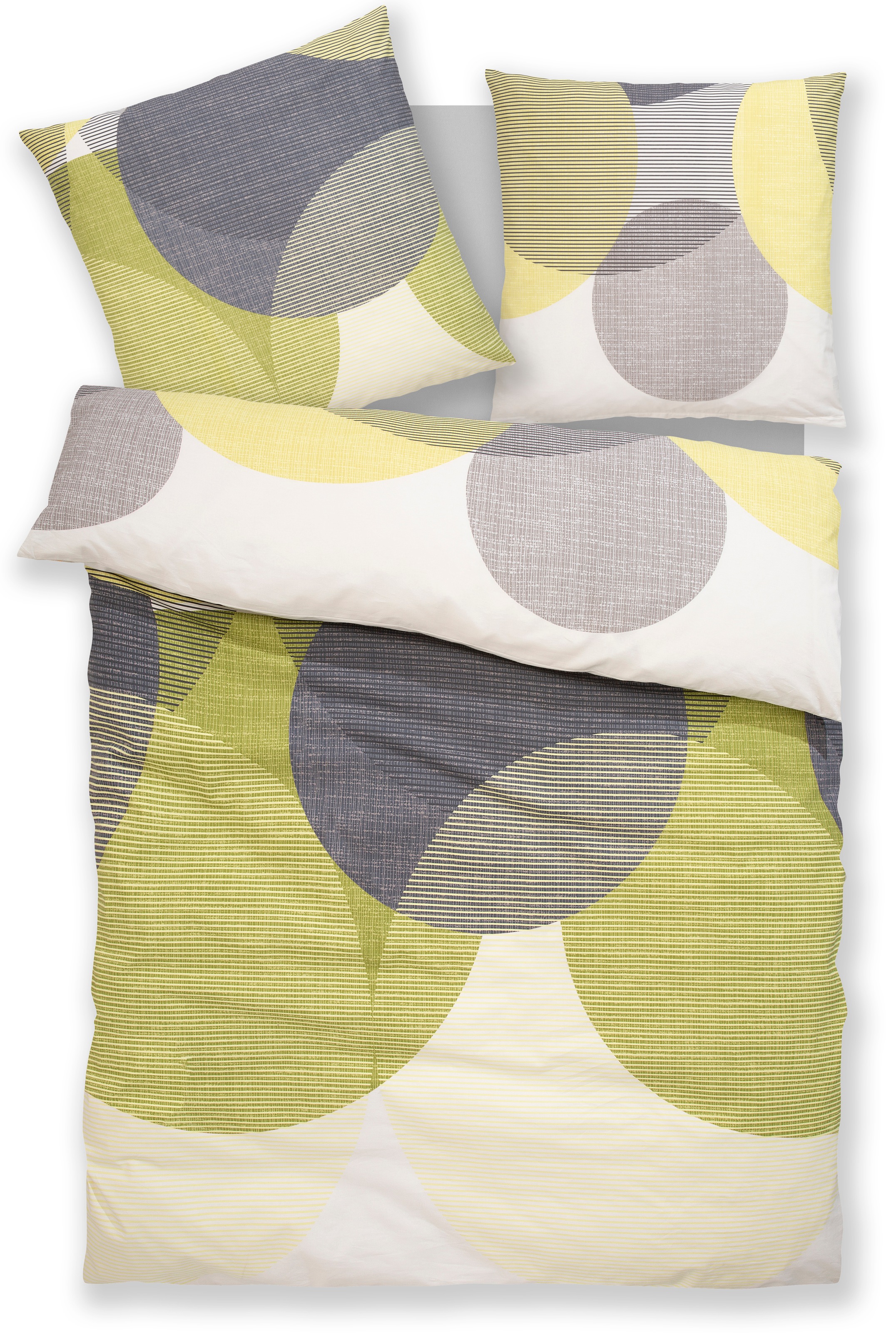 BIERBAUM Bettwäsche "Carla in Gr. 135x200 oder 155x220 cm" 2 Stk. tlg. Bett günstig online kaufen