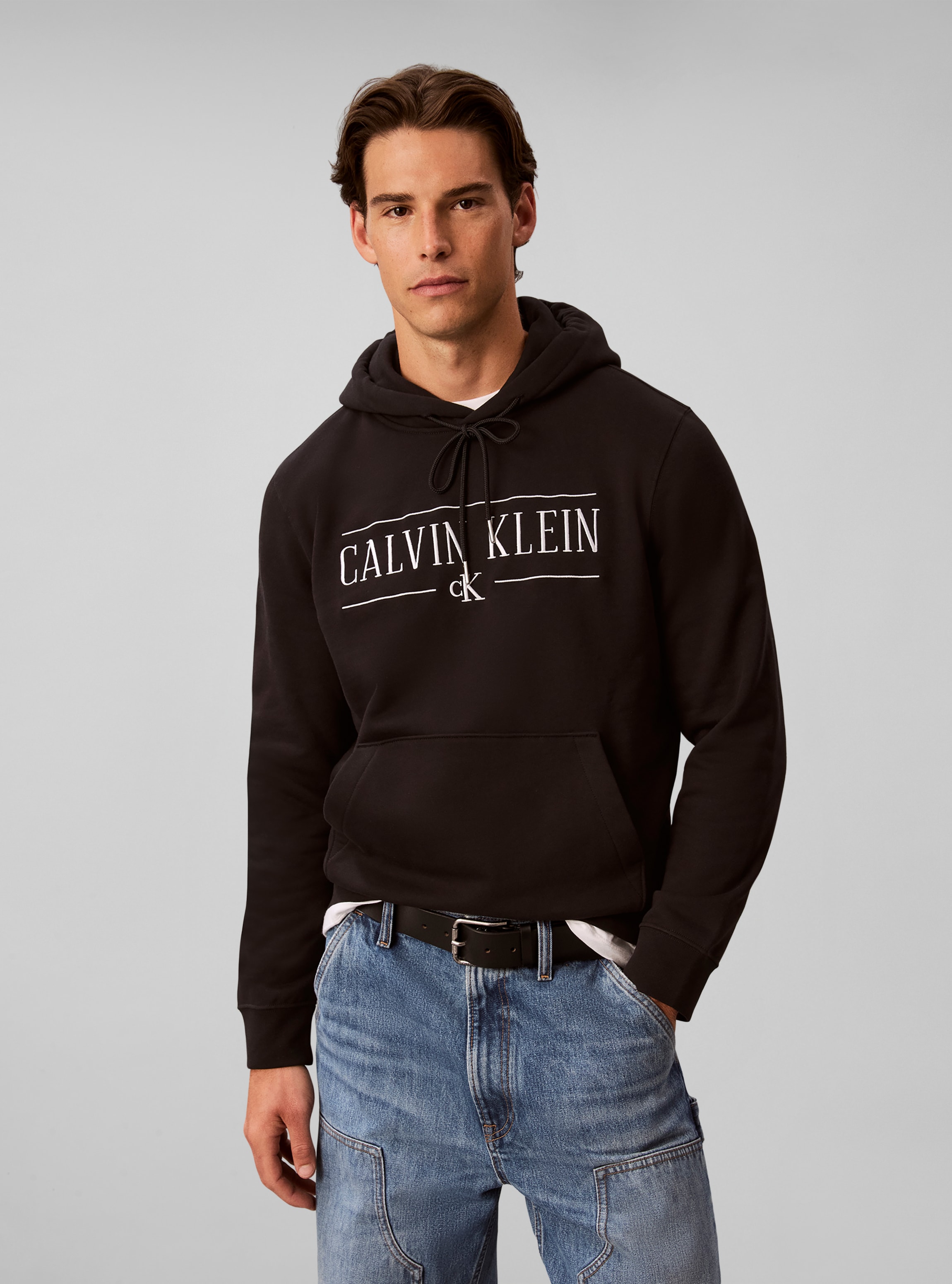 Calvin Klein Jeans Kapuzensweatshirt, Regular fit mit Kapuze