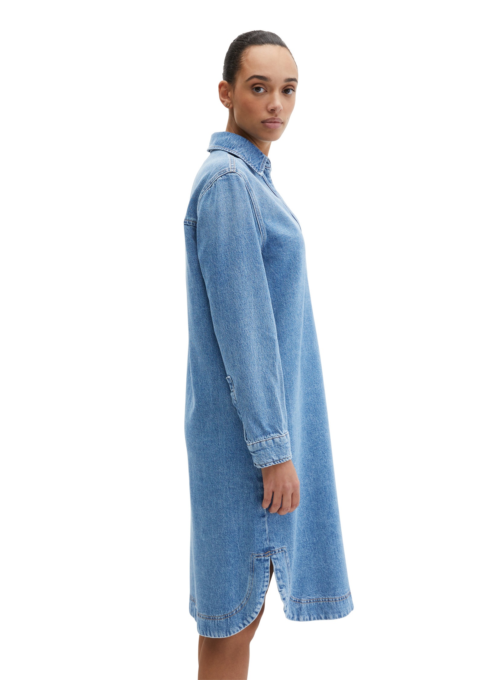 Marc OPolo Jeanskleid "aus Baumwolle mit Elasthan" günstig online kaufen