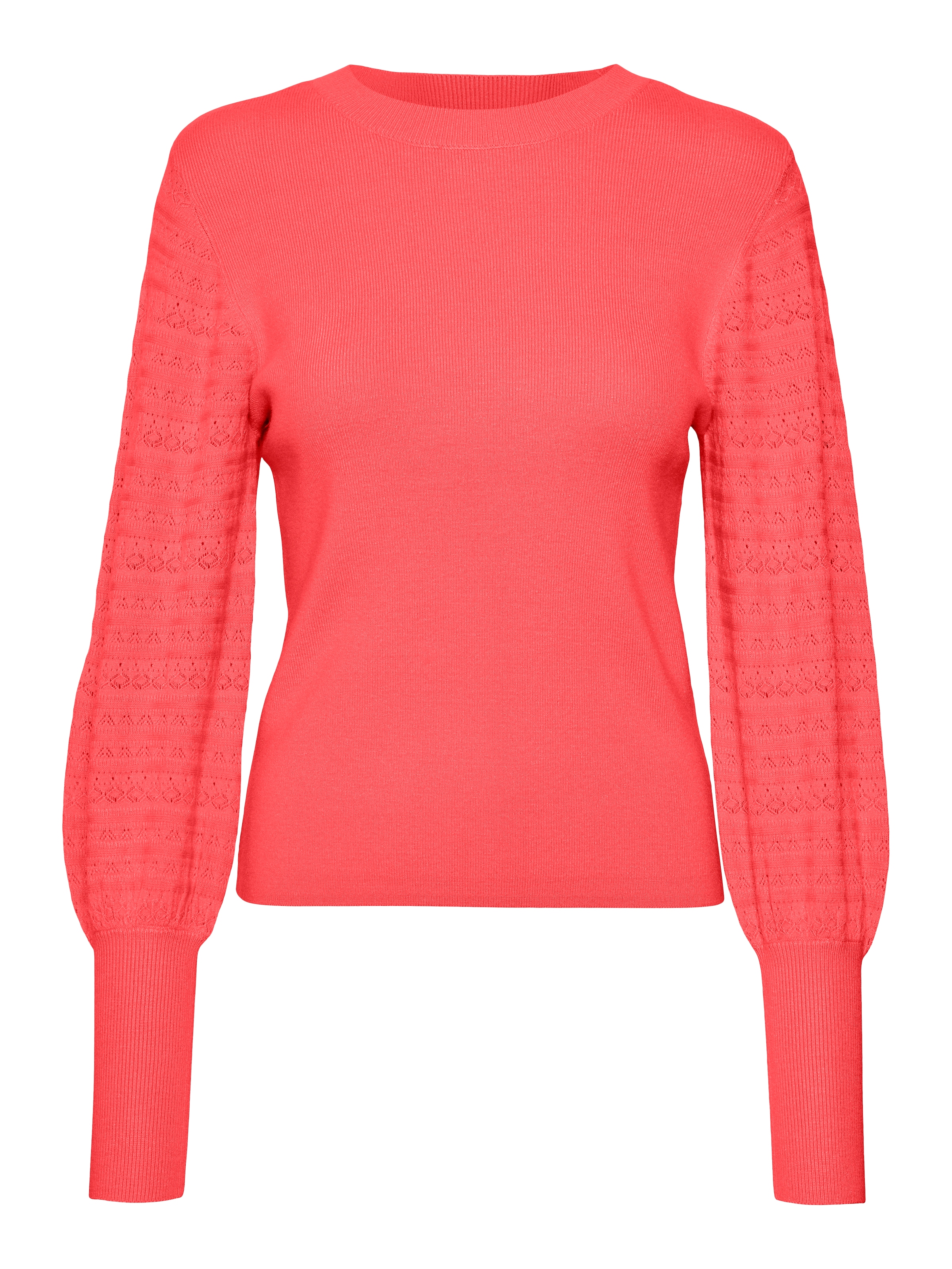 Vero Moda Strickpullover »VMHOLLYPOINTELLE LS O-NCK PULLOVE GA BOO«