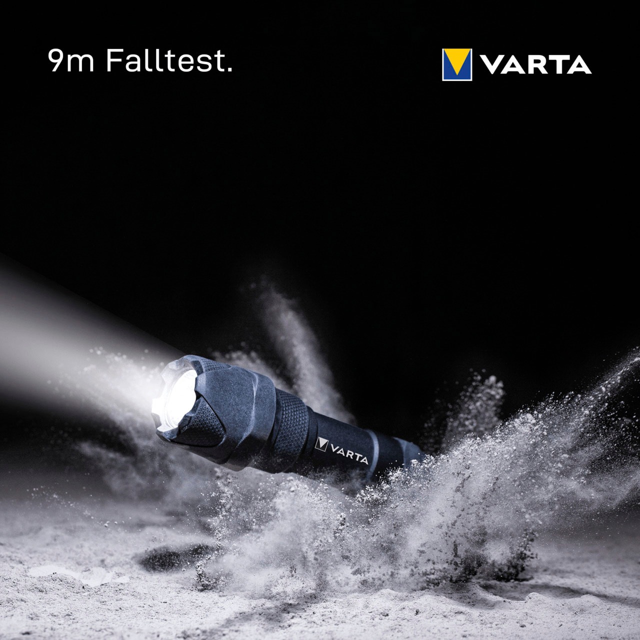 VARTA Taschenlampe »Indestructible F20 Pro 6 Watt LED«, wasser- und staubdicht, stoßabsorbierend, eloxiertes Aluminium Gehäuse