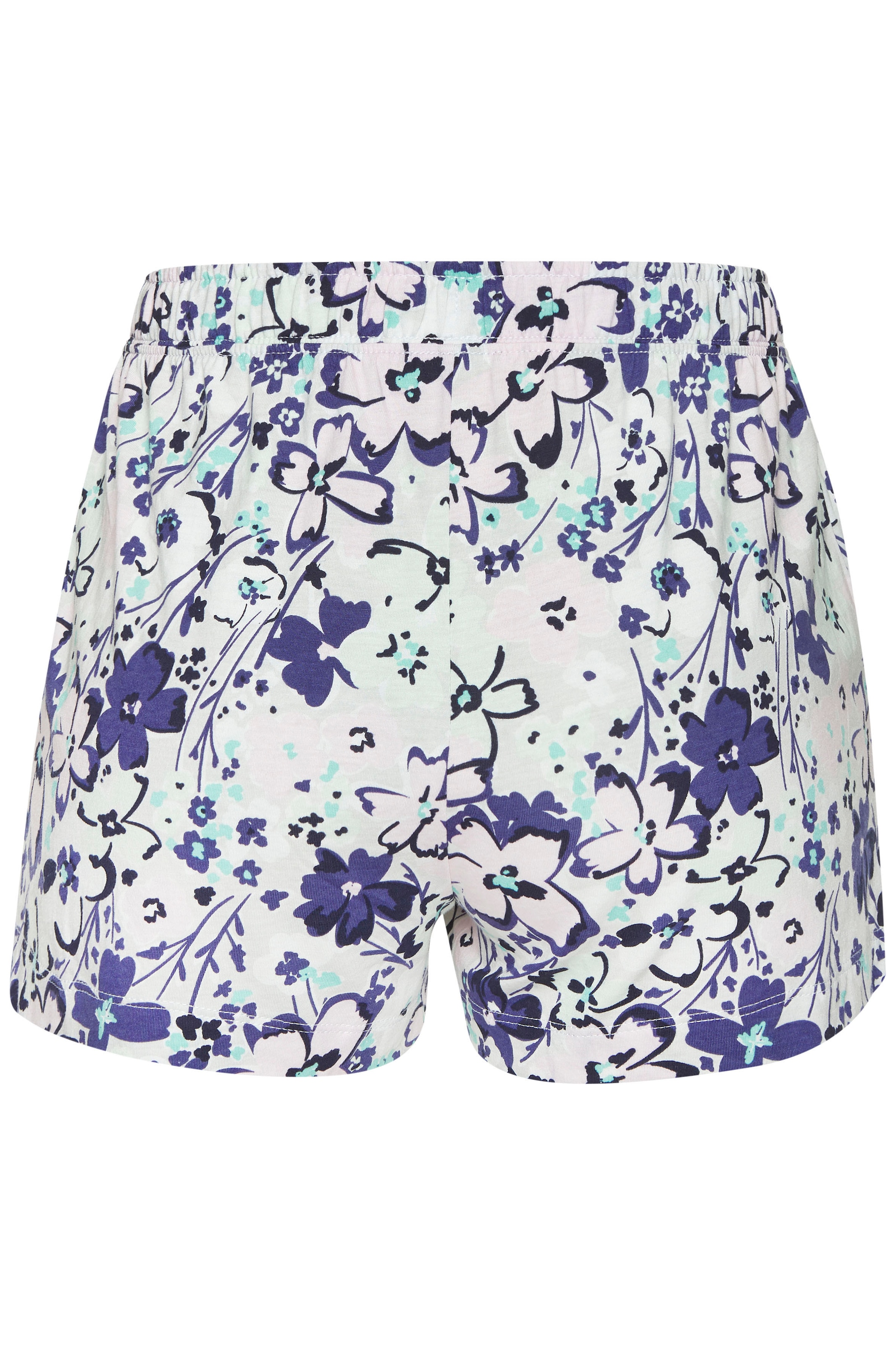 s.Oliver Pyjamashorts, mit schönem Allover-Print