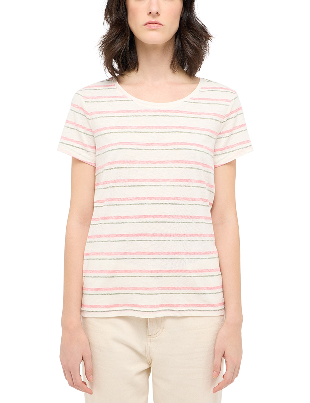 MUSTANG Kurzarmshirt »Damen Style Alma«