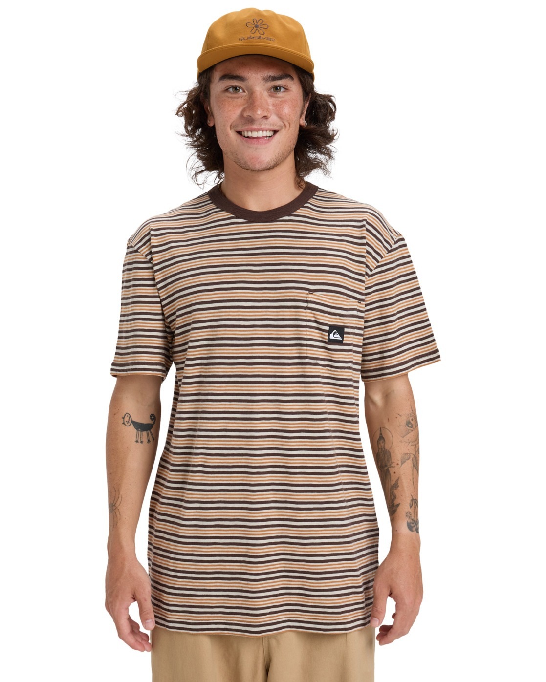 Quiksilver T-Shirt "Onyx Striped" günstig online kaufen