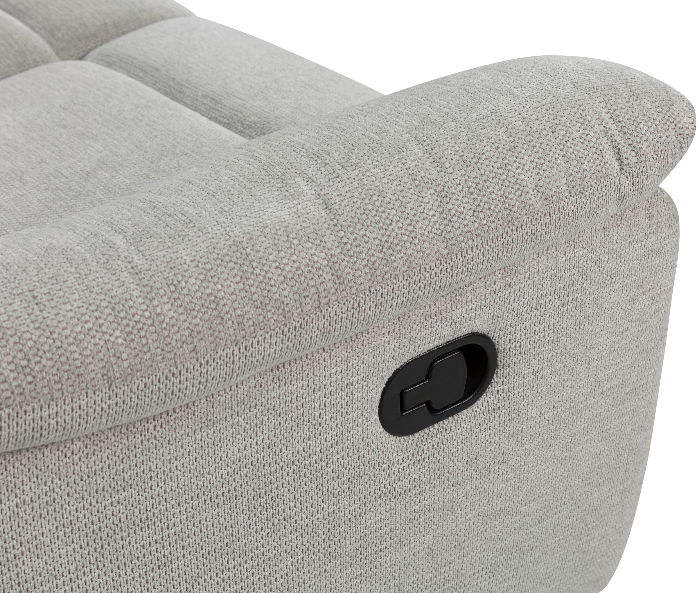 Home affaire Relaxsessel »ODILON, TV-Sessel mit Relax- und Liegefunktion, Struktur-Bezug«, manuelle und elektrische Funktion (mit USB A/C), Federkern-Polsterung