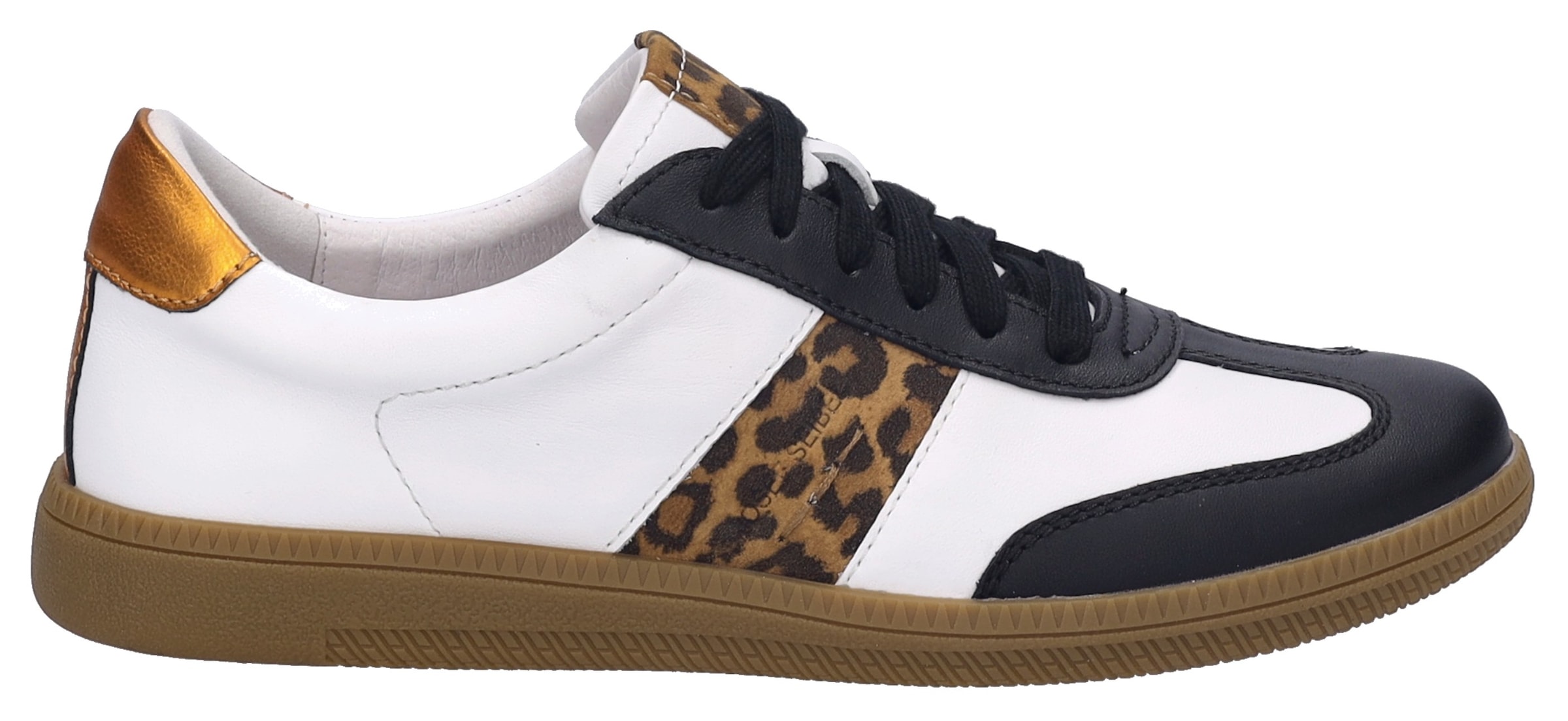 Josef Seibel Sneaker »Joleen 03«, Retro Sneaker, Schnürschuh, Komfortschuh mit Leo-Muster