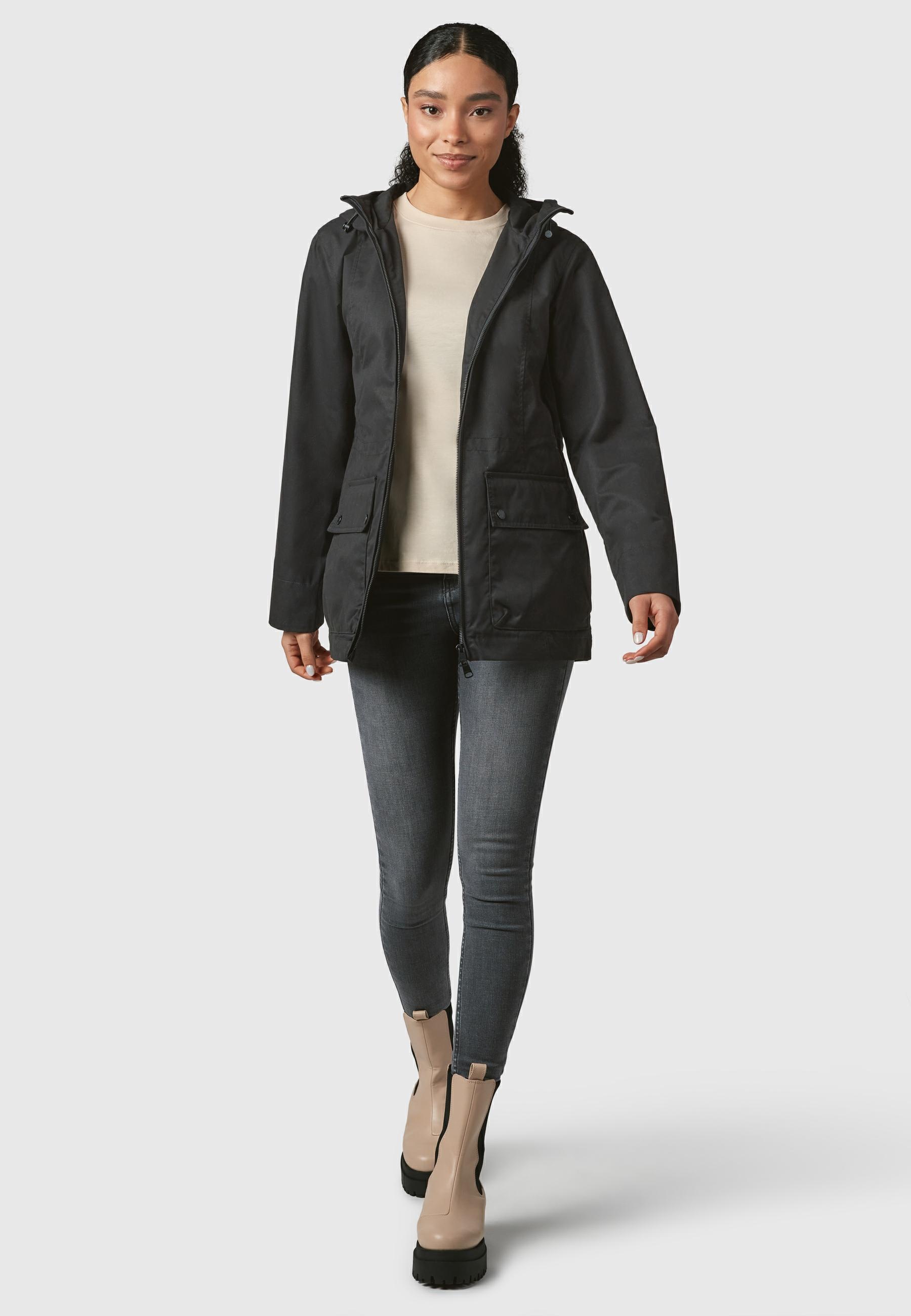 Ragwear Outdoorjacke »Monadetta A«, mit Kapuze, Leichte Kapuzenjacke für die Übergangszeit