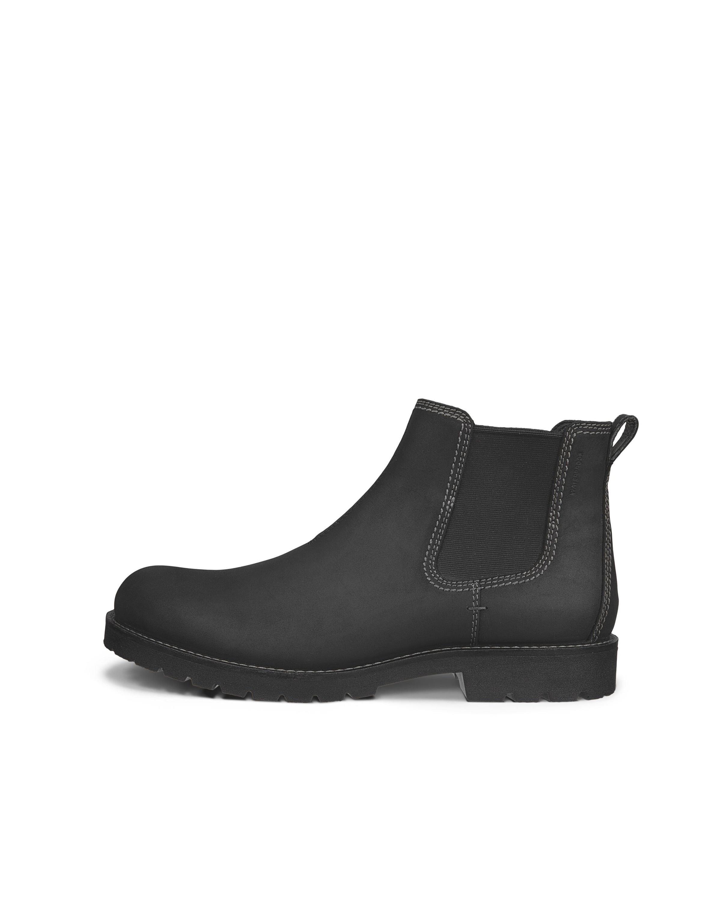 Ecco Chelseaboots »ECCO CHARLESTOWN«  Schlupfboots, Stiefelette mit seitlichen Stretcheinsätzen, waterproof