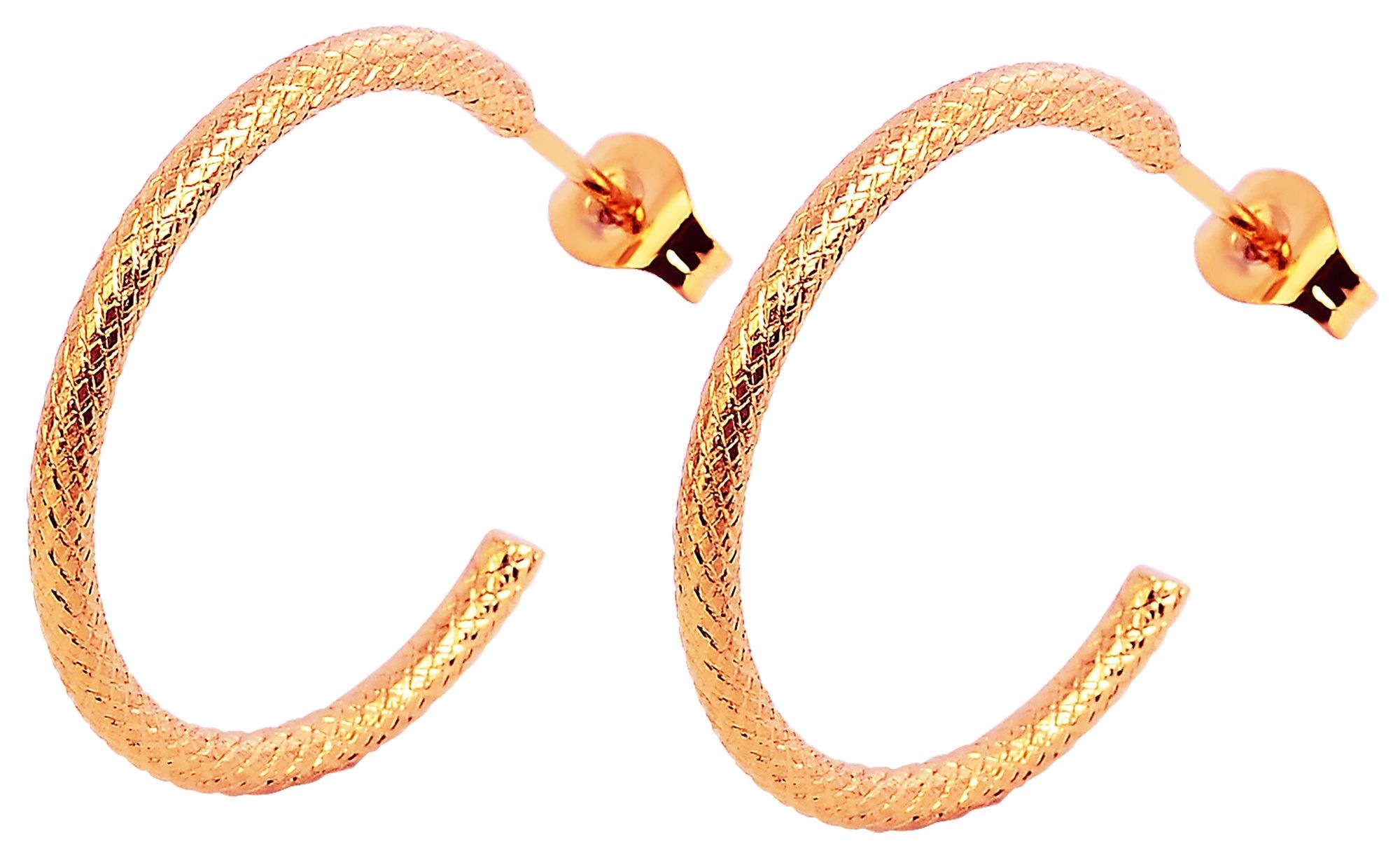 Adelia´s Paar Creolen "Damen Ohrringe – Creole aus Edelstahl" Zum Verschenk günstig online kaufen