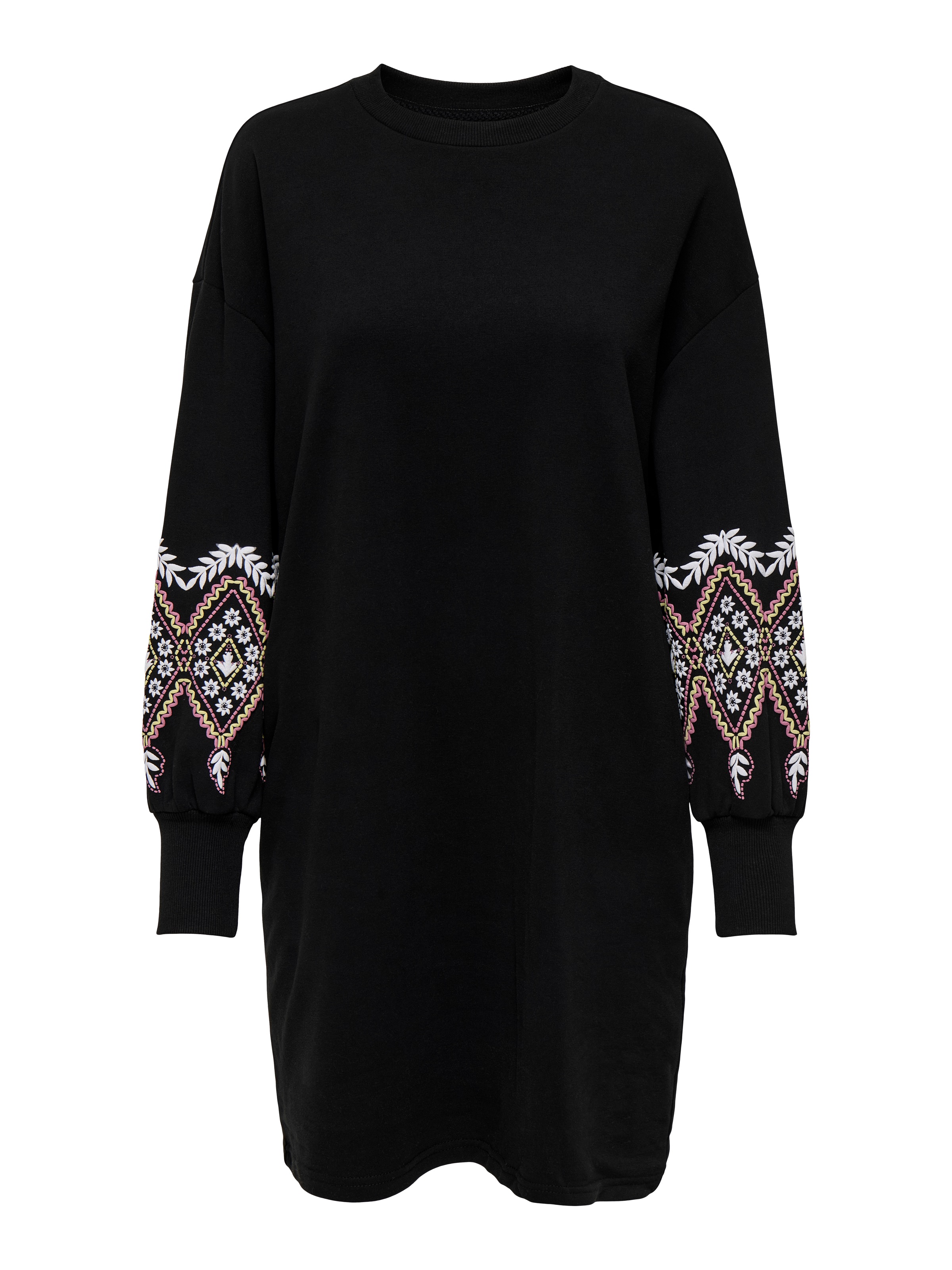 ONLY Sweatkleid "ONLBROOKE LS SHORT DRESS FLOWER SWT NOOS" günstig online kaufen