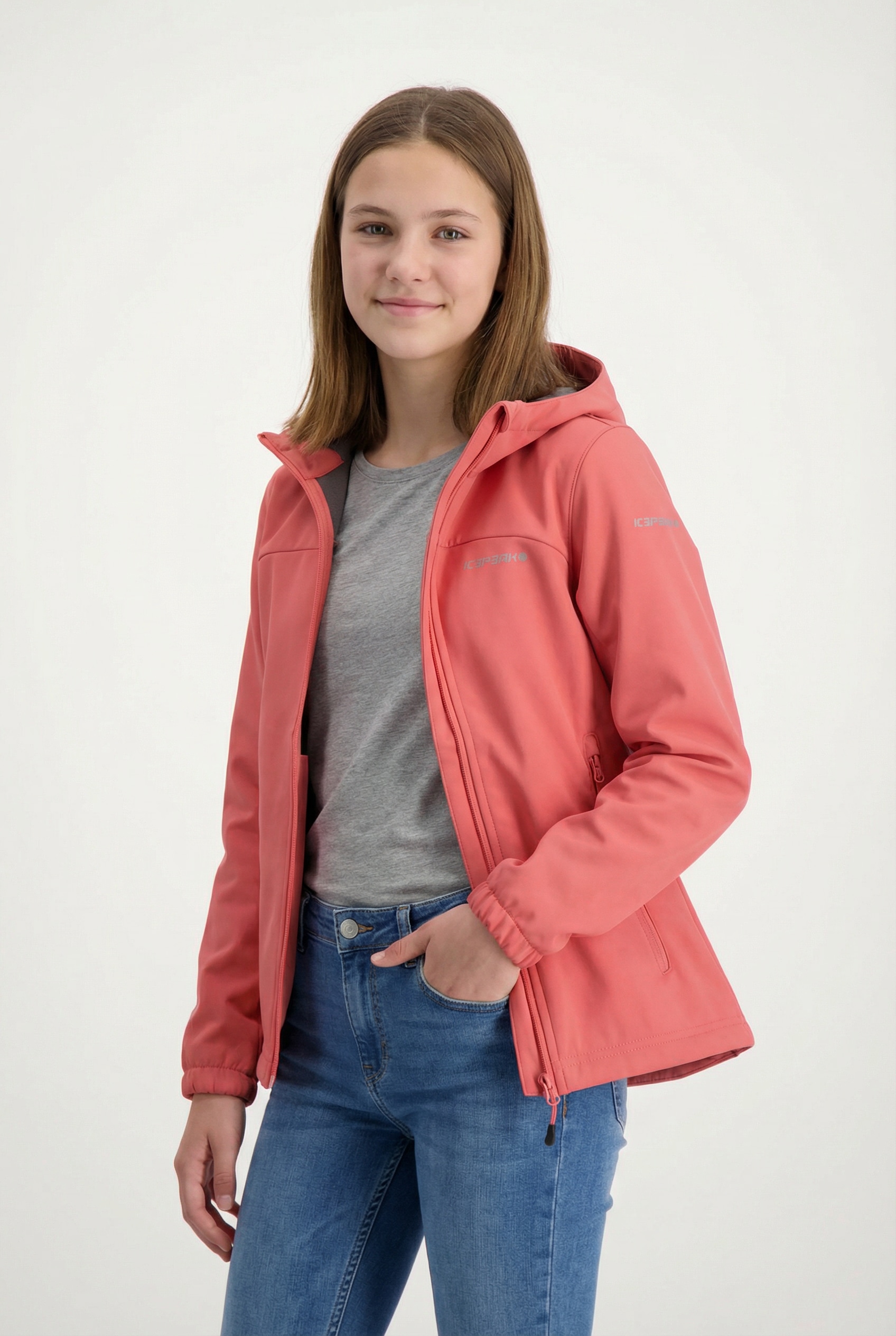Icepeak Softshelljacke »KLEVE JR« 1 Stk. tlg. für Kinder und Jugendliche, sportlich, vielseitig einsetzbar