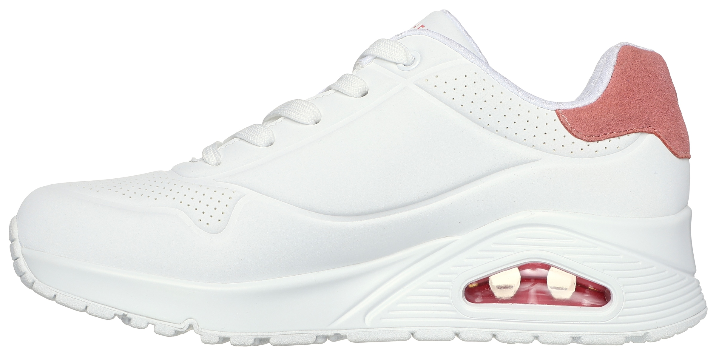 Skechers Sneaker »UNO - POP BACK«, Freizeitschuh, Halbschuh, Schnürschuh komfortabler Skech-Air Funktion