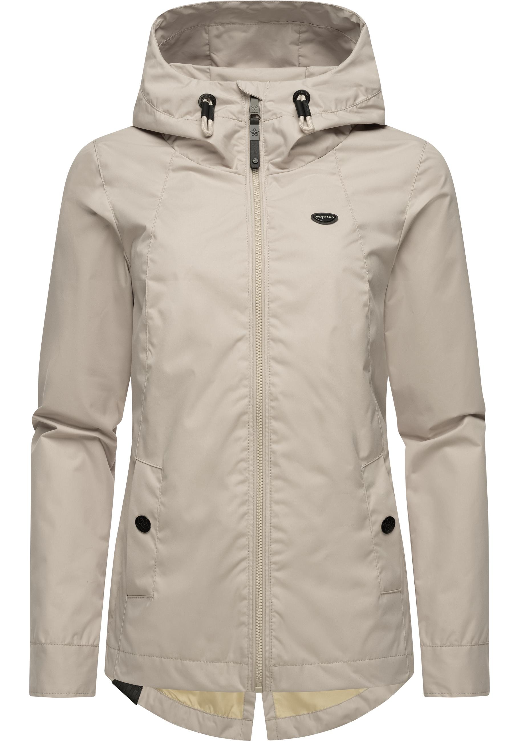 Ragwear Outdoorjacke »Monade Übergang«, mit Kapuze, stylische Übergangsjacke mit großer Kapuze