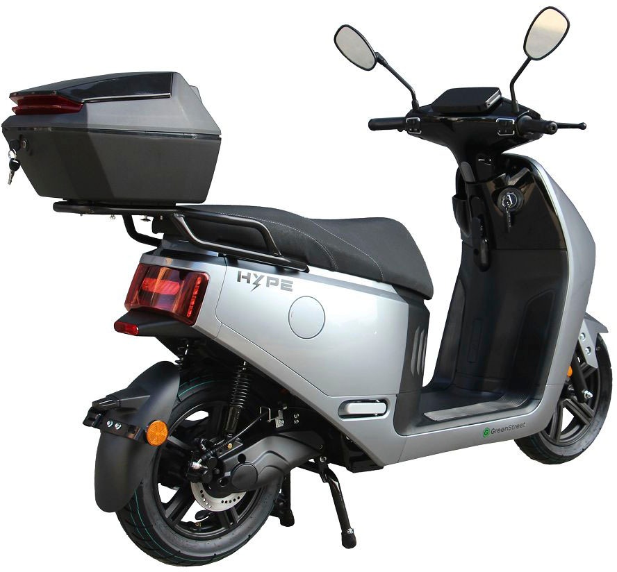 GreenStreet E-Motorroller »HYPE 3000 Topcase 85 | Topcase«, W Raten inkl. BAUR auf Inkl. km/h