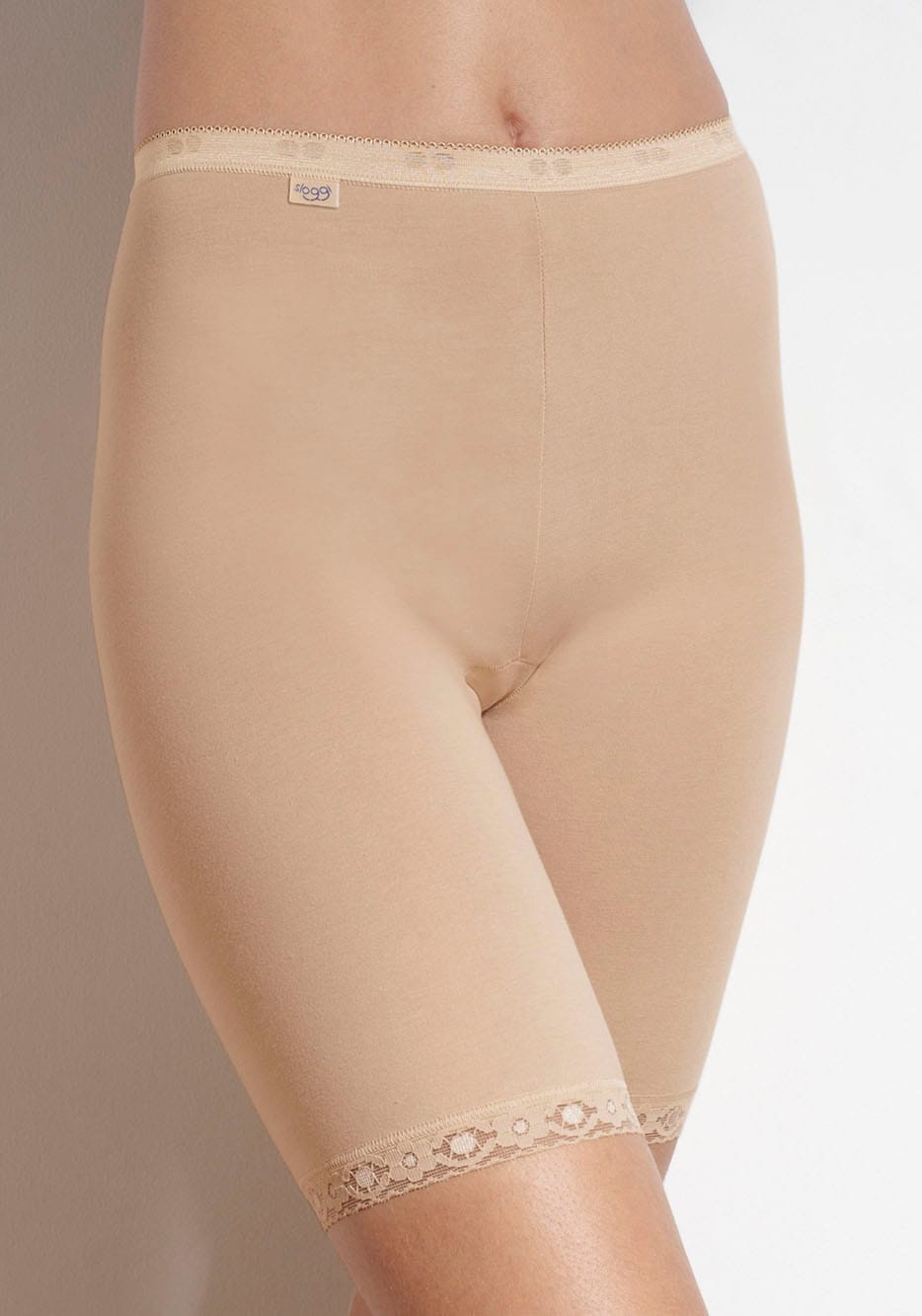 sloggi Lange Unterhose "Basic+", perfekter Sitz, weiche Nähte, Baumwollmix, günstig online kaufen