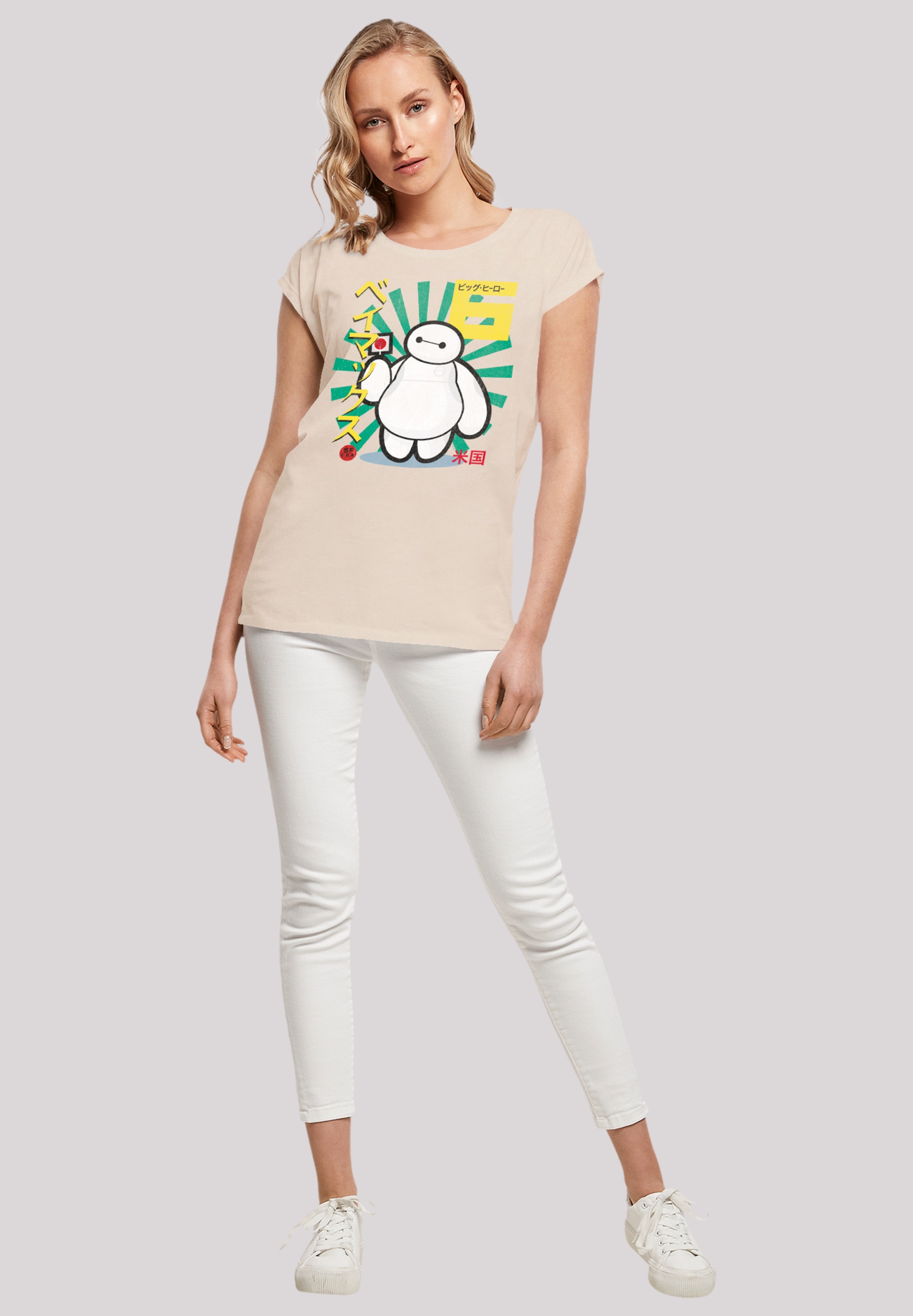 F4NT4STIC T-Shirt »Big Hero 6 Baymax Lollypop«, Premium Qualität