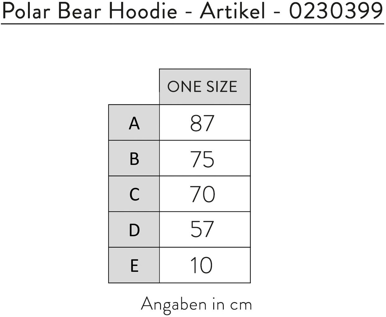 Castell - Markenbettwäsche Badeponcho »Polar Bear«, (1 St.), Sherpa Teddy Fleece Hoodie, Kuschelhoodie, Kuscheldecke, weich+wärmend