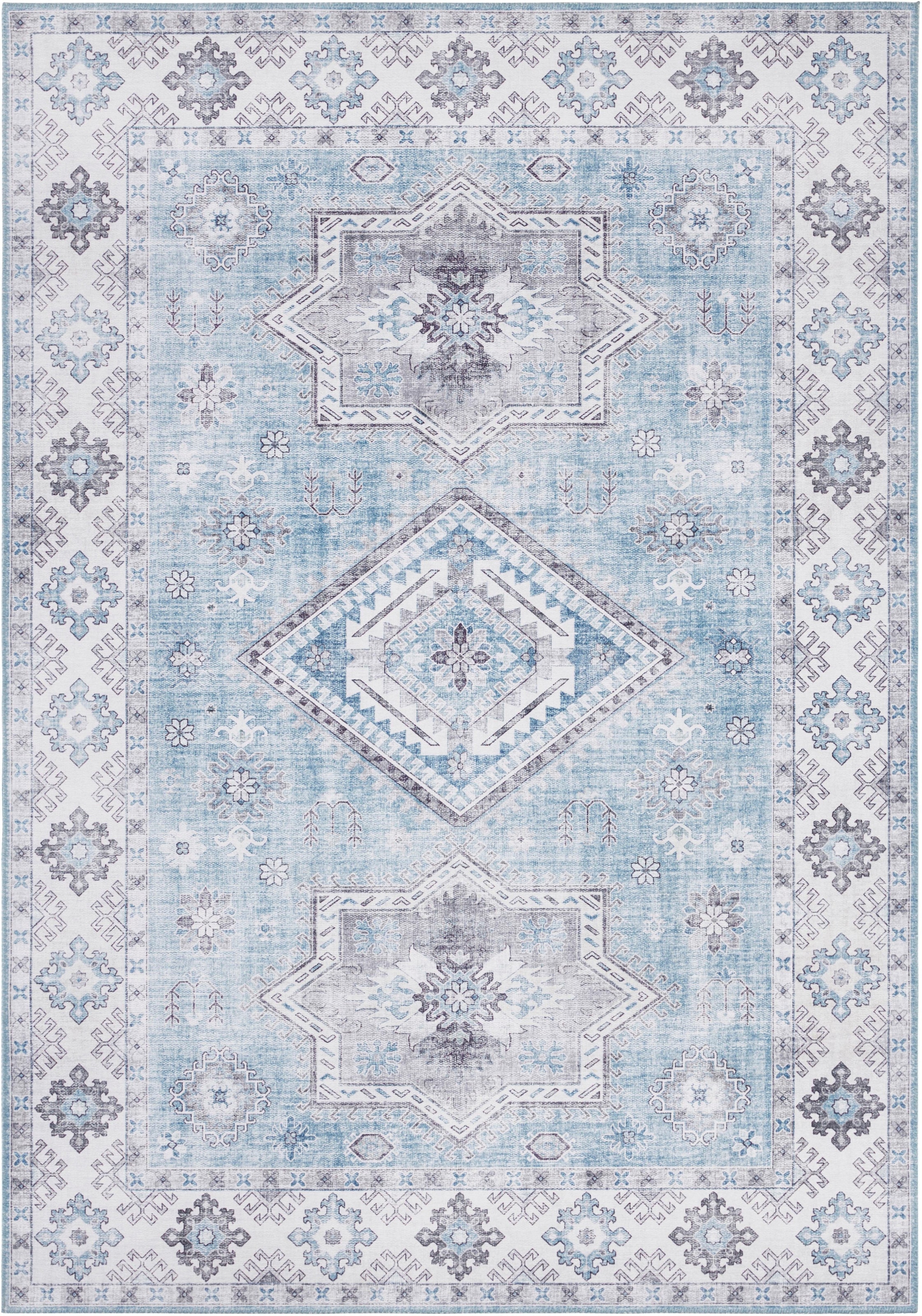 Teppich »Gratia«, rechteckig, Orientalisch, Vintage, Flachgewebe Teppich,Wohnzimmer,...