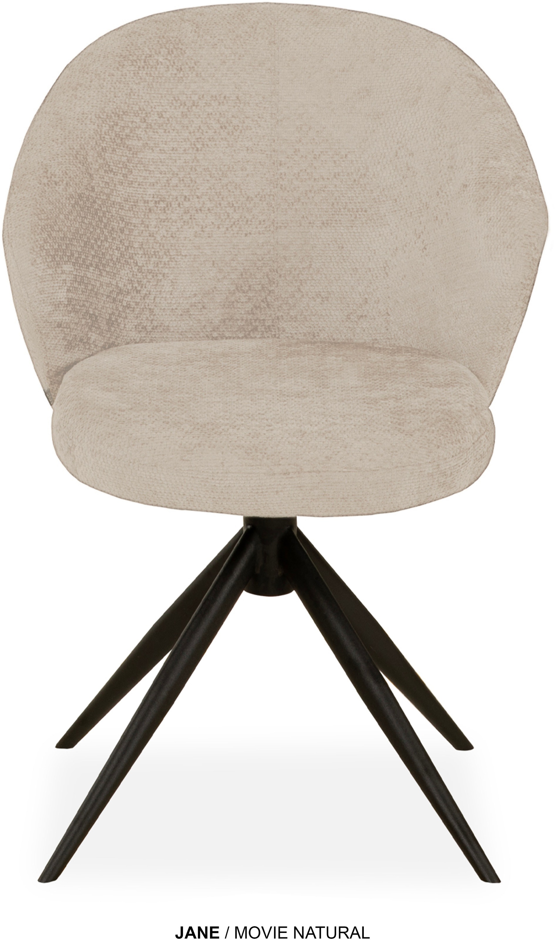 Thumbnail - OMG Design Esszimmerstuhl "Jane" (Set) 2 Stk.Drehstuhl mit auto-return, Schalenstuhl