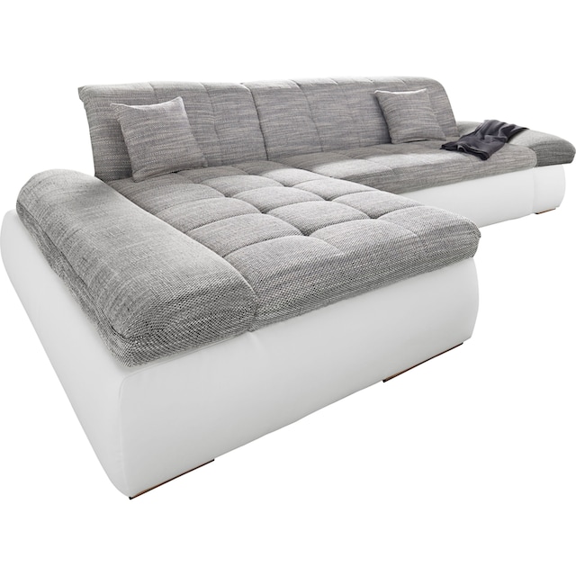 DOMO collection Ecksofa »PB Moric«, im XXL-Format, wahlweise mit  Bettfunktion und Armteilverstellung bestellen | BAUR