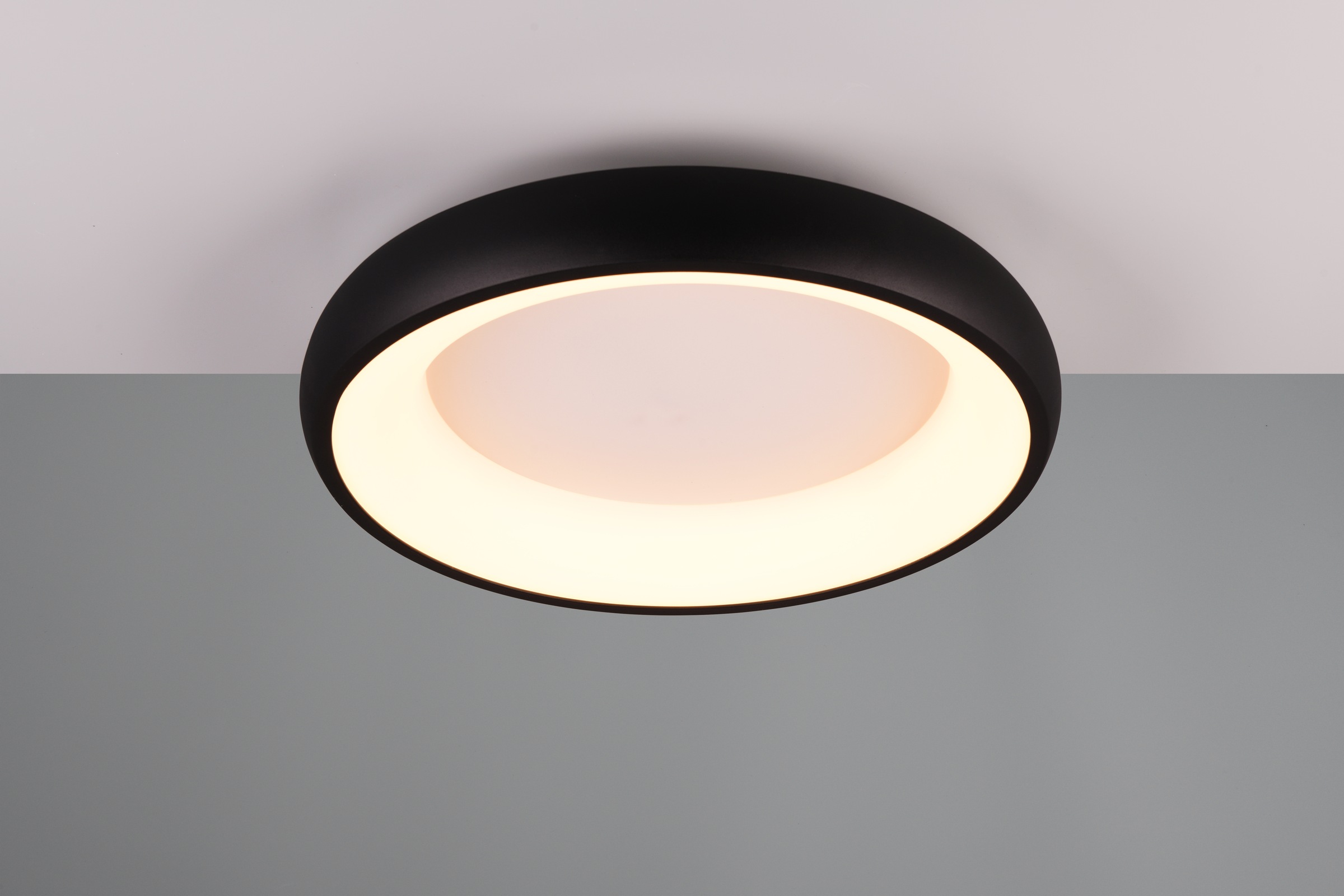 TRIO Leuchten LED Deckenleuchte »CARDONA, runde LED Deckenlampe Büro, Ø 46cm, 3300 Lumen 29W, dimmbar« LED-Board 1 Stk. warmweiß - kaltweiß CCT - Lichtfarbe einstellbar 2300/3000/4000K, auch Wandmontage möglich