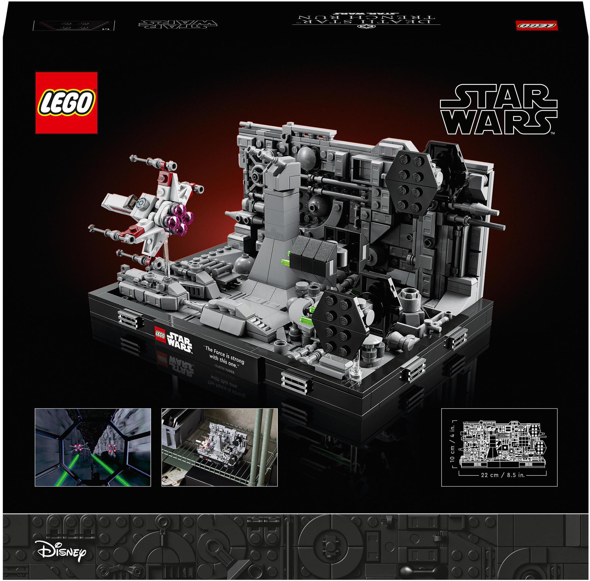 LEGO® Konstruktionsspielsteine »Death Star™ Trench Run Diorama (75329), LEGO® Star Wars™«, (665 St.), Made in Europe