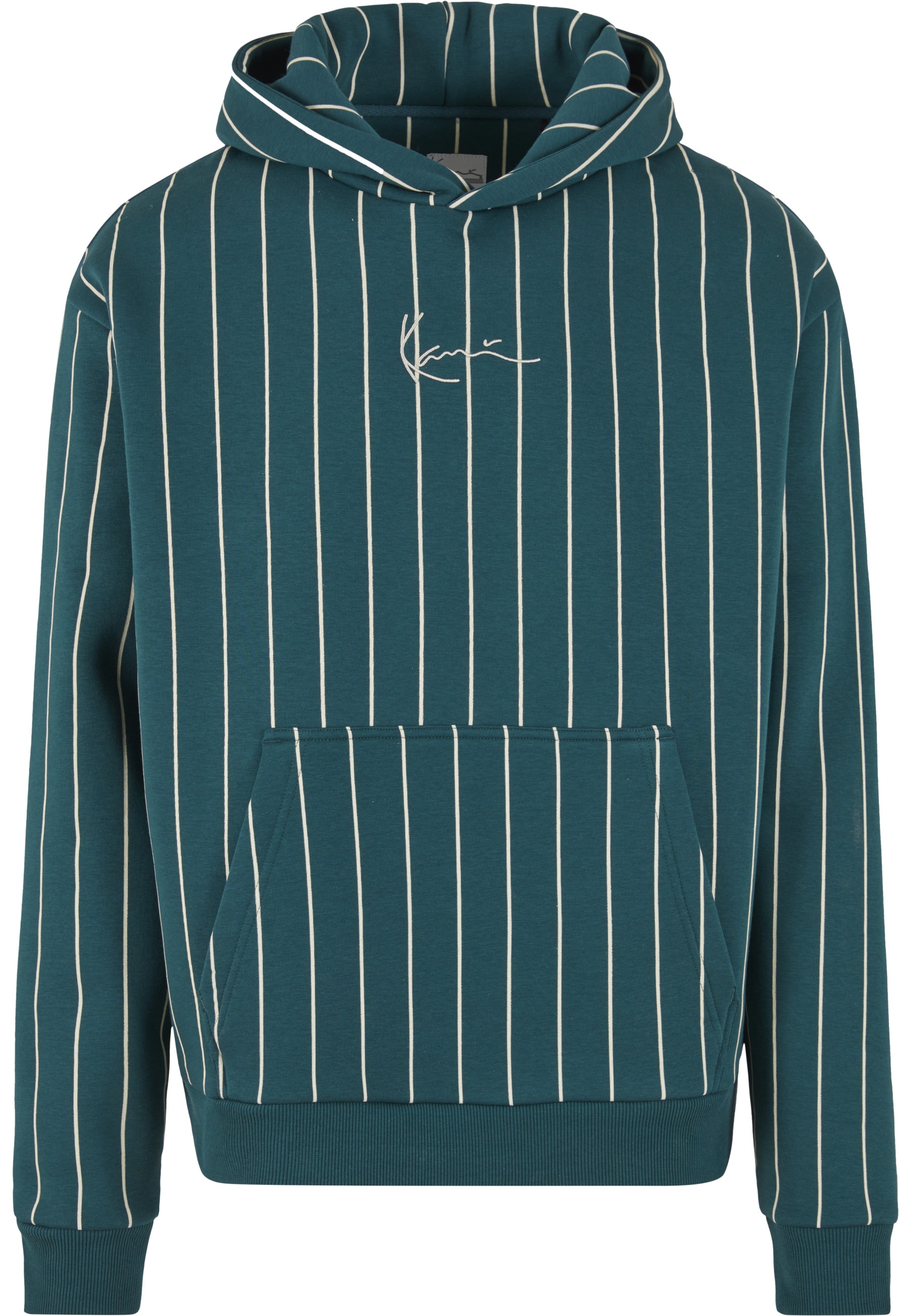 Karl Kani Kapuzensweatshirt "Karl Kani Small Signature Essential Pinstripe Hoodie", 1