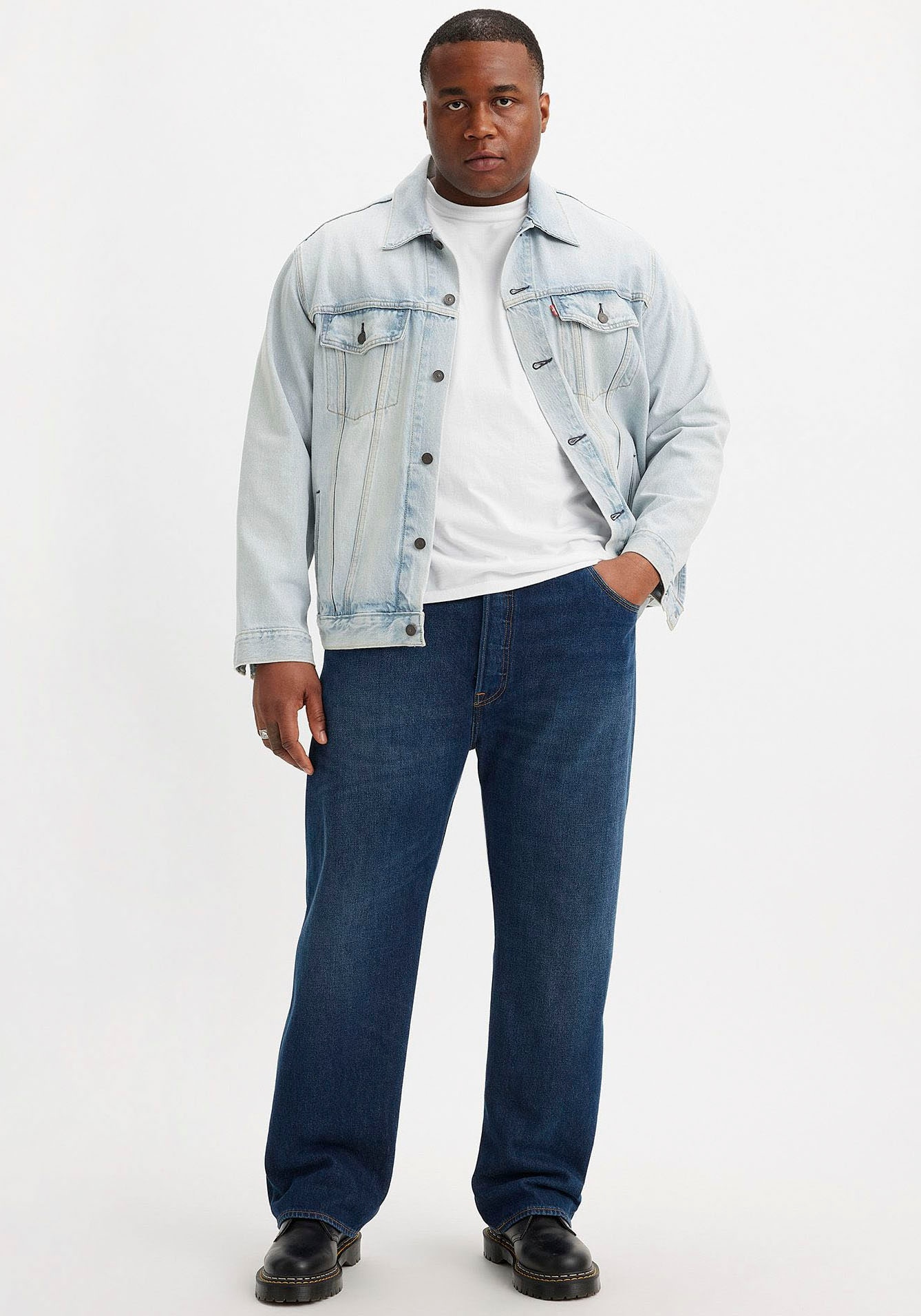 Levis Plus Straight-Jeans "501 LEVISORIGINAL B&T" günstig online kaufen